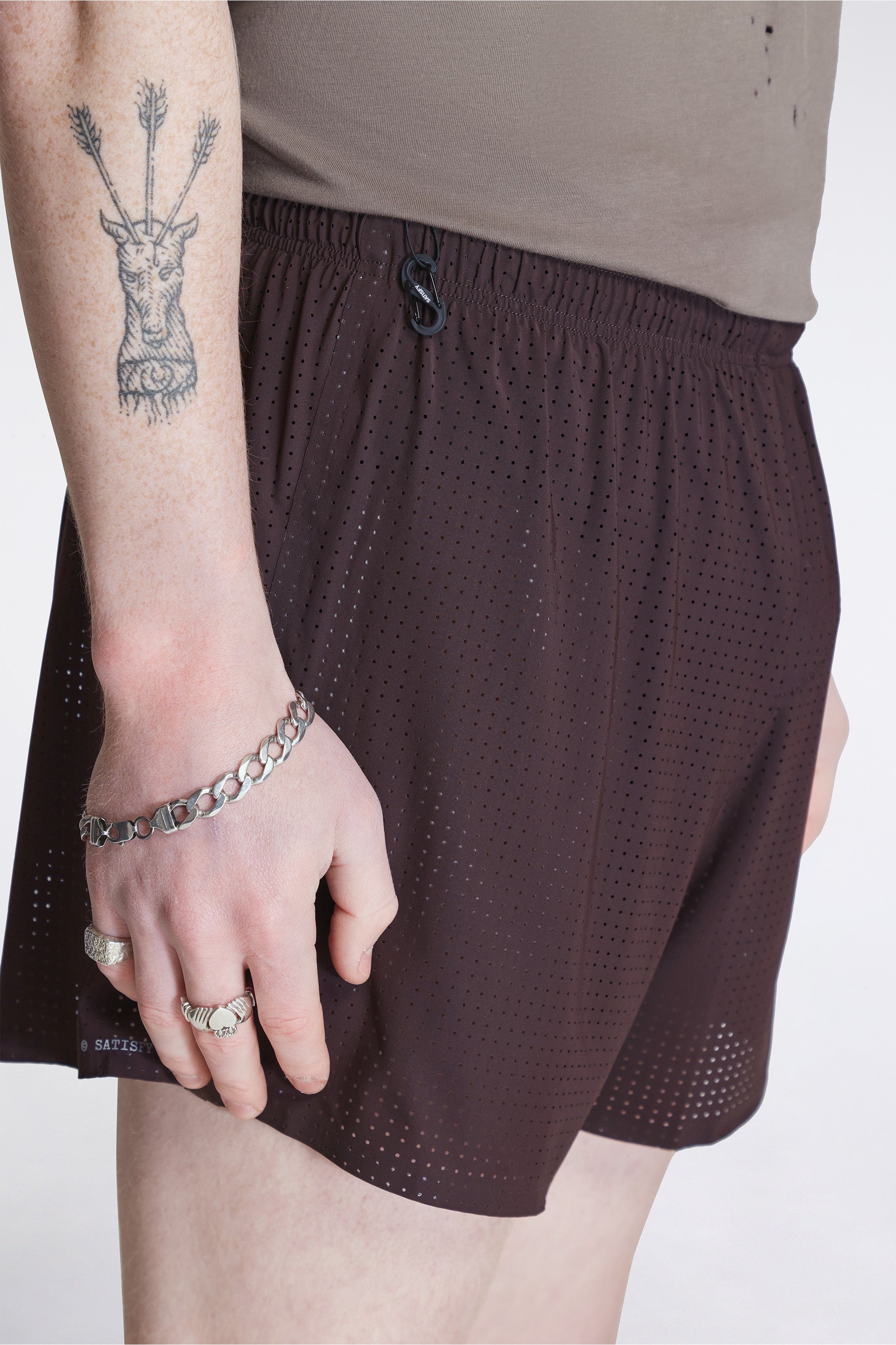Space-O 5 Shorts Deep Mahogany
