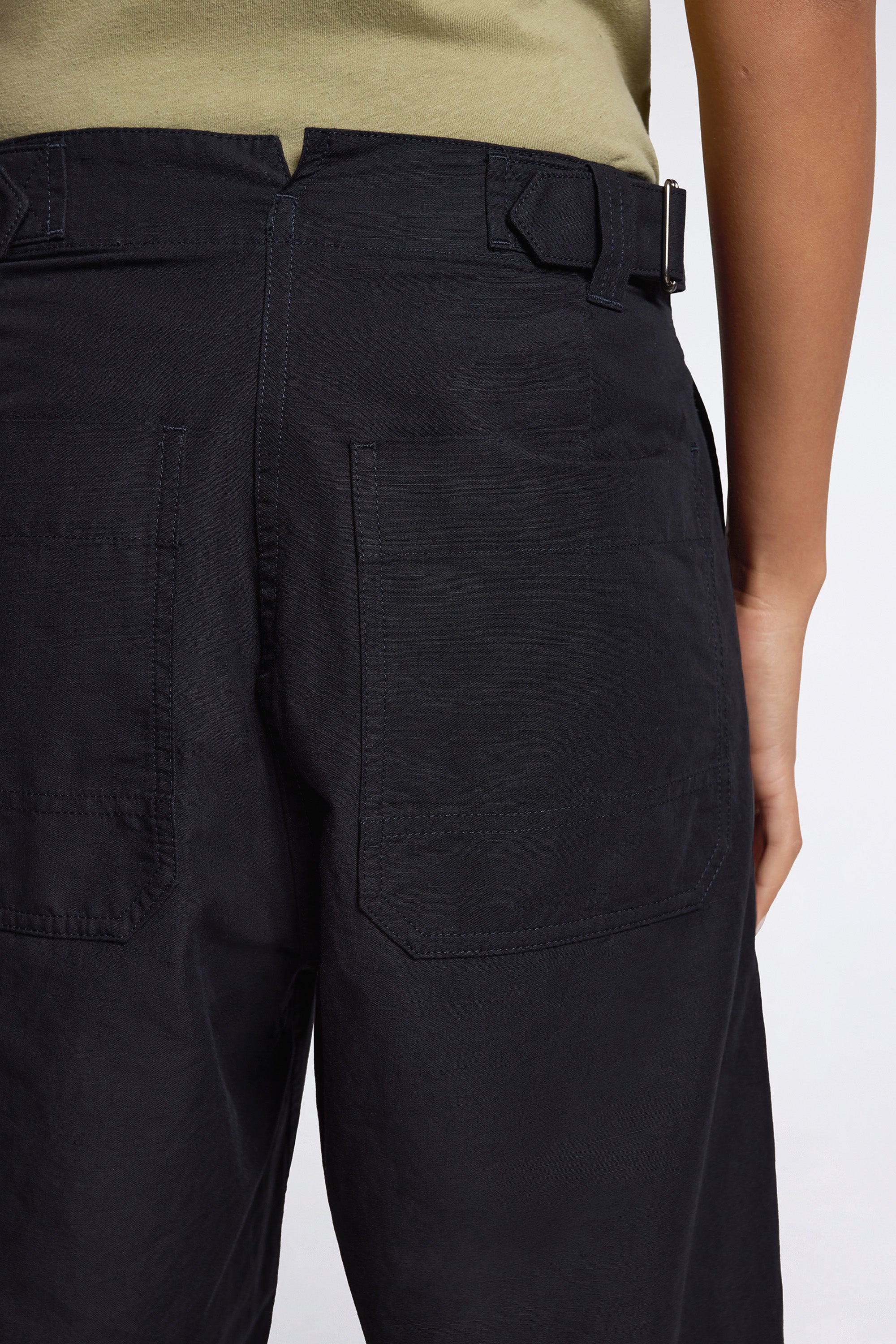 MHL Barrel Leg Trousers Black