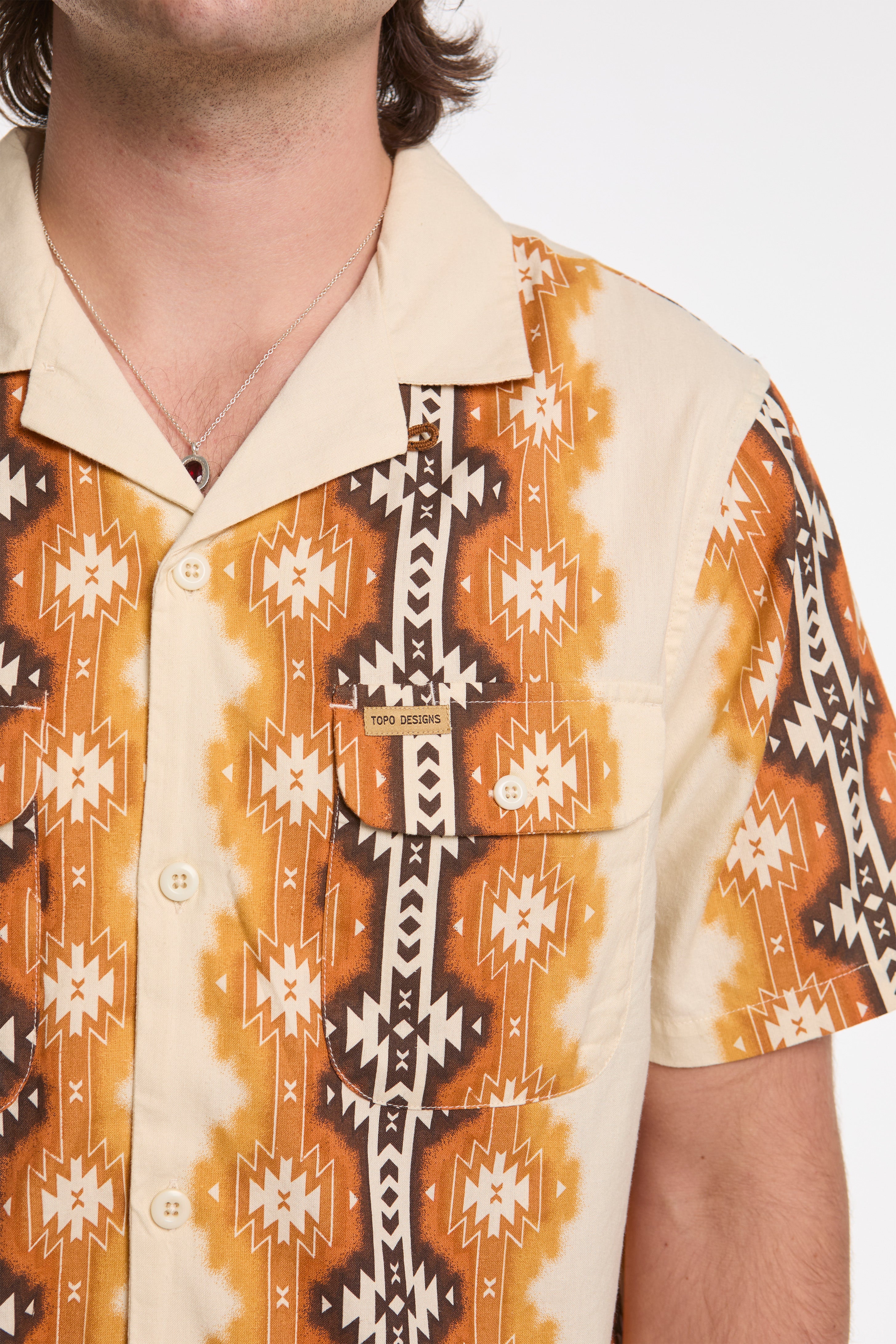 Daytripper Shirt Mens Western Stripe