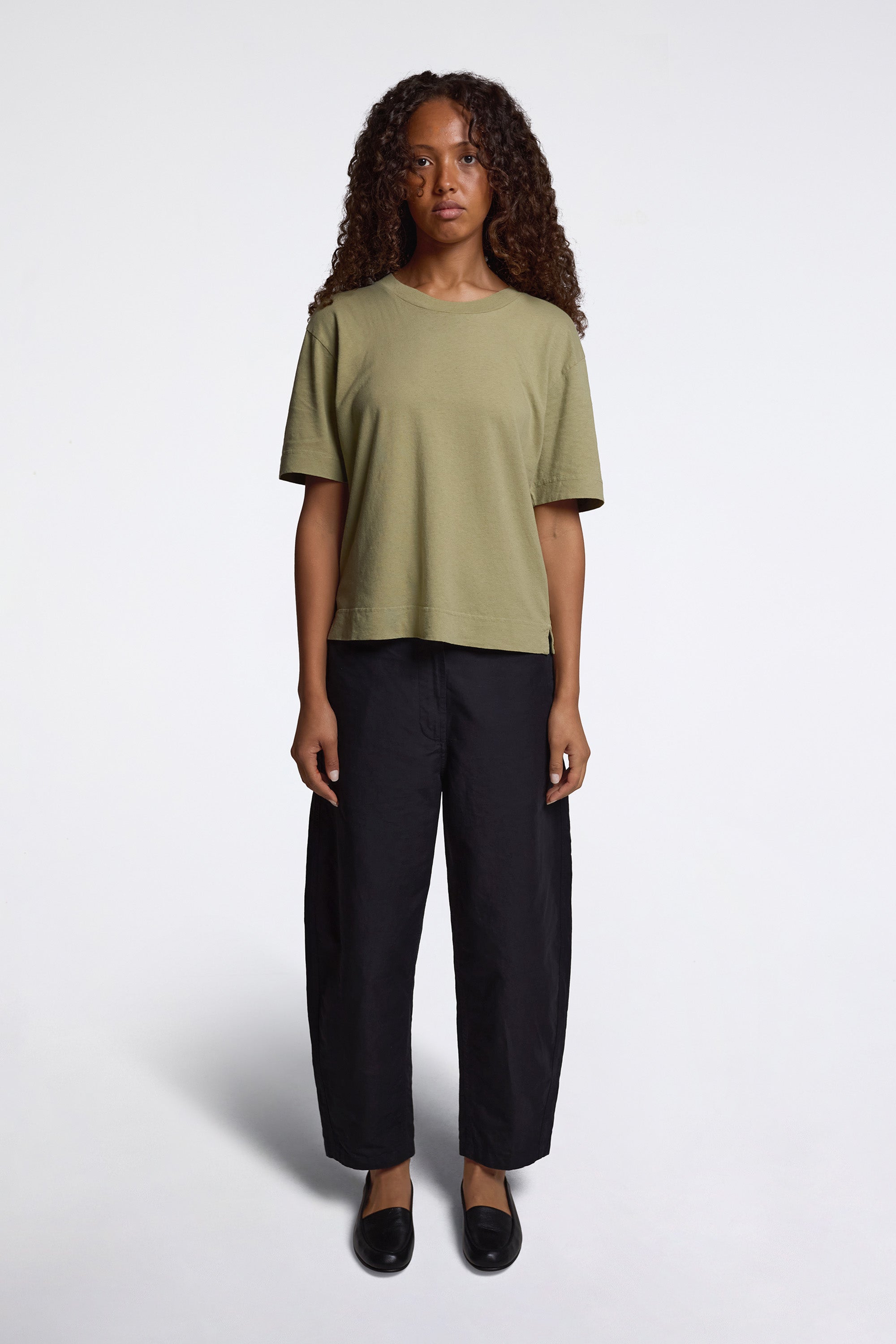 MHL Barrel Leg Trousers Black