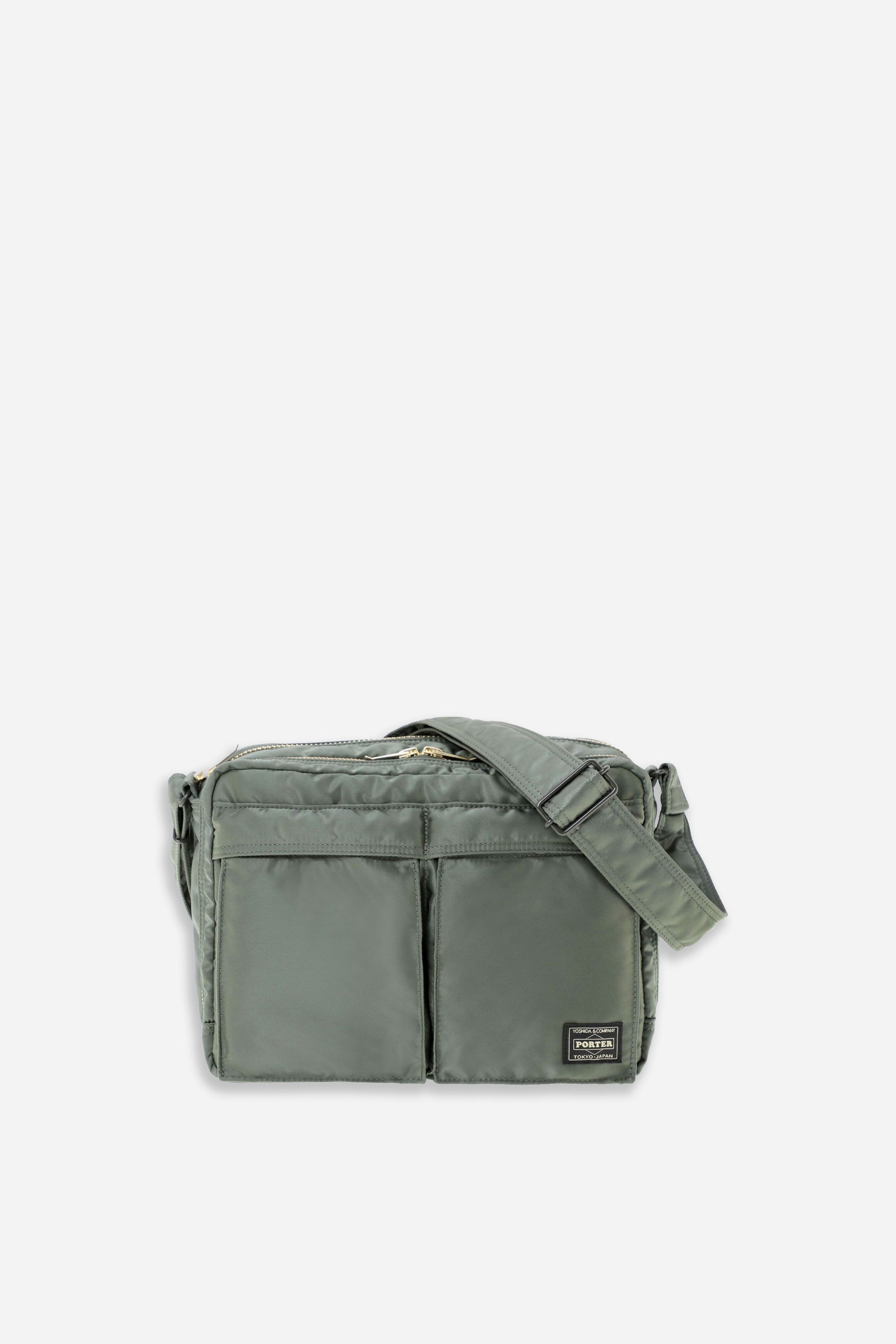 Tanker Sling Bag W Zip (L) Sage Green