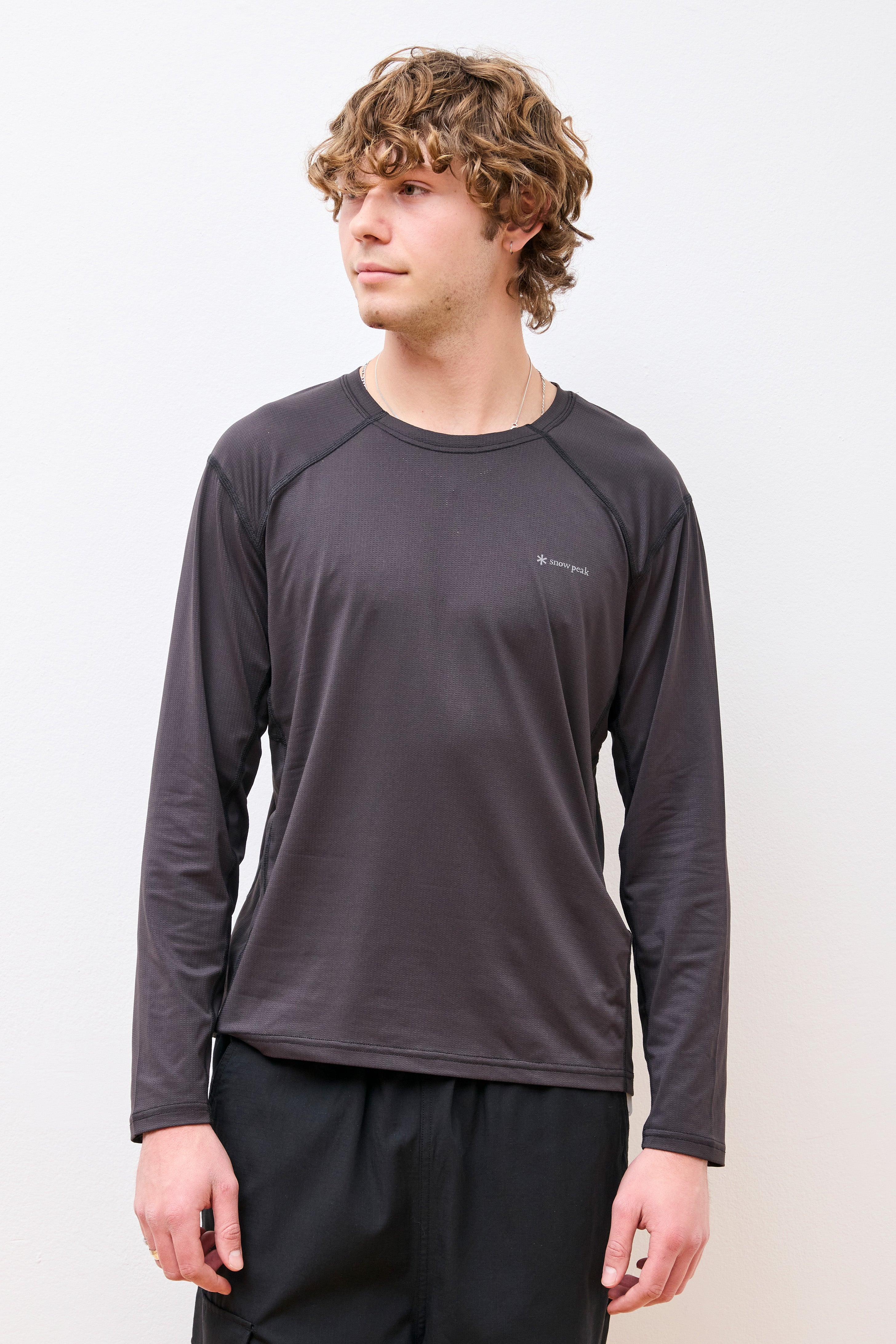 3D Dry Long Sleeve T-Shirt Black