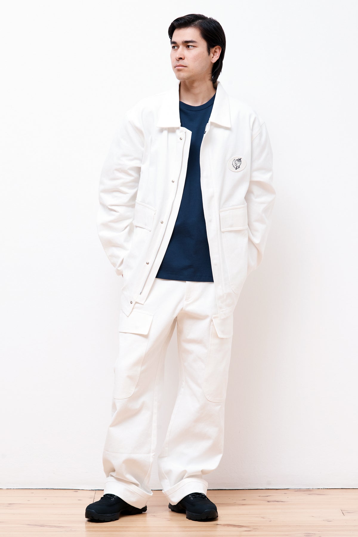 Sky High Farm Alastair Mckimm Workwear Coat Woven White