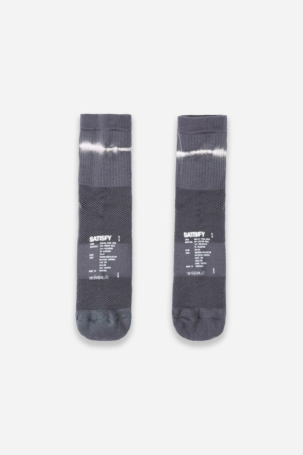 Merino Tube Socks Quicksilver Tie-Dye