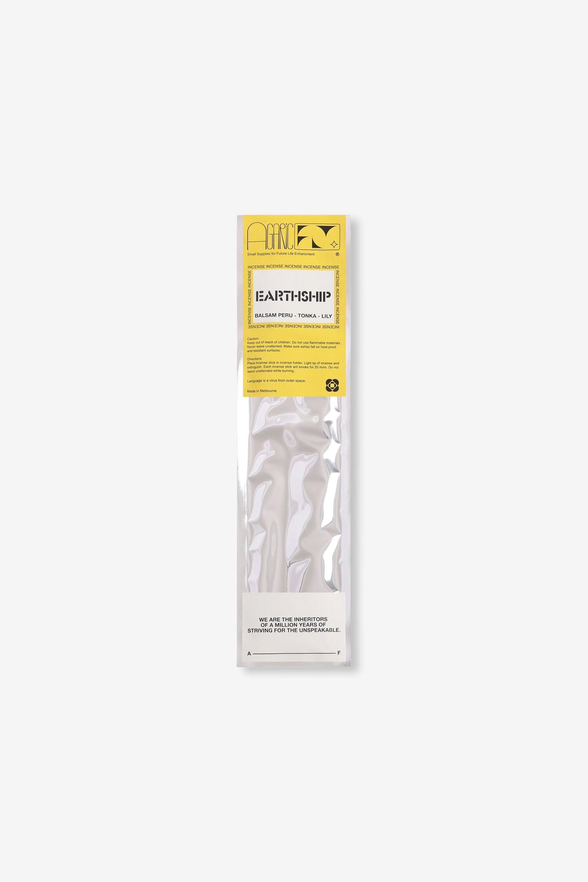 Earthship Incense