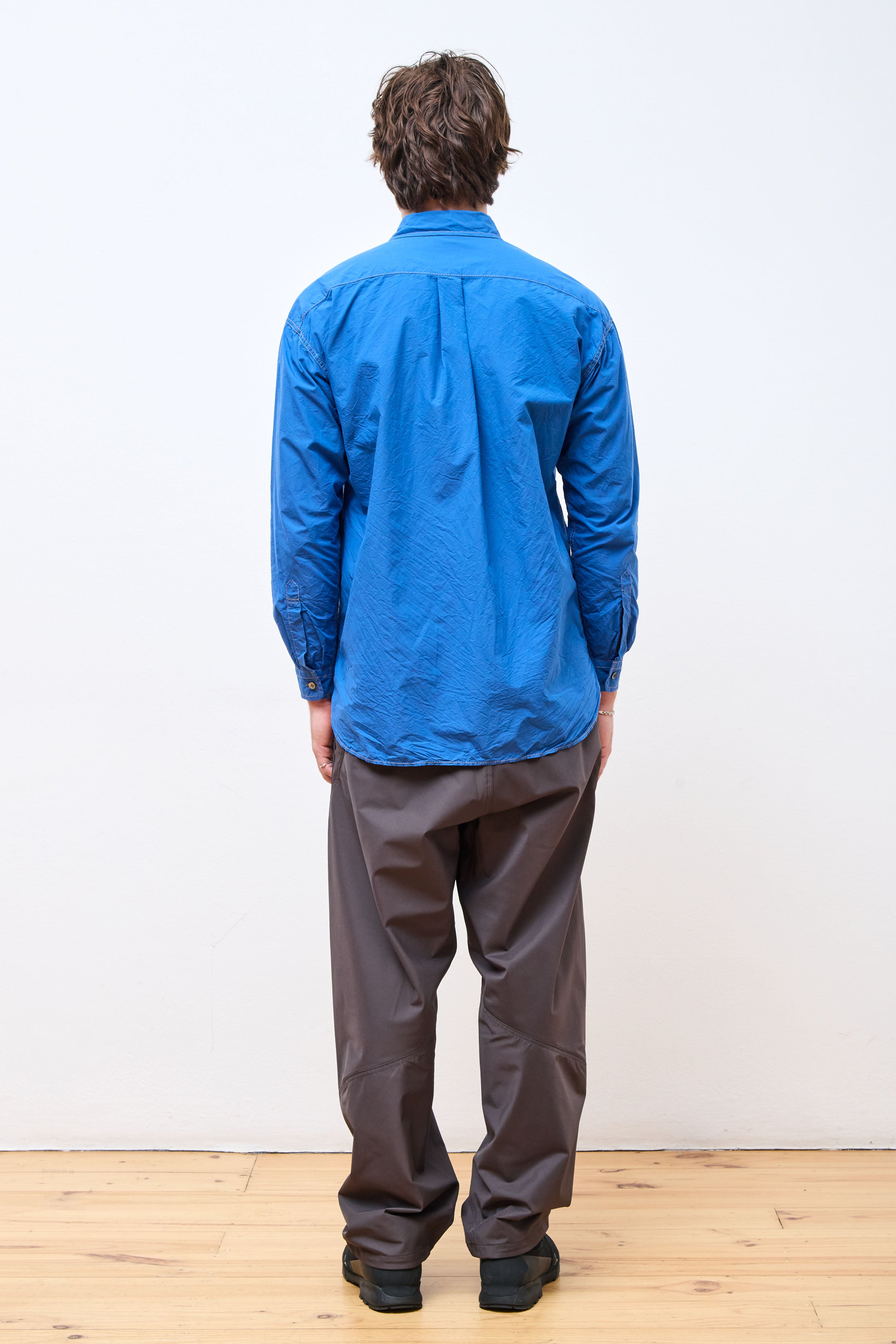 Cordura Typewriter LS Shirt Blue