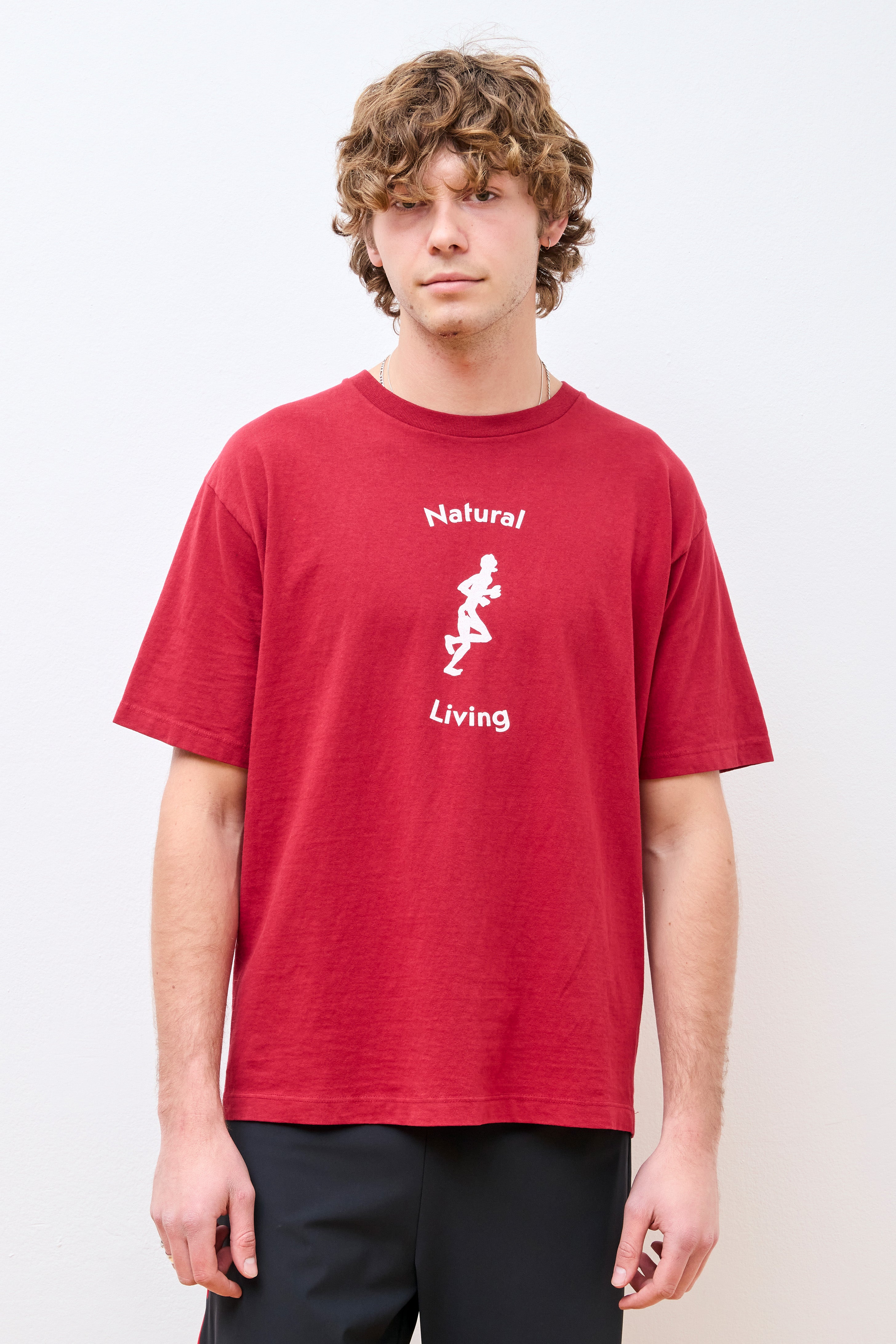 California Cotton Tee Red Living