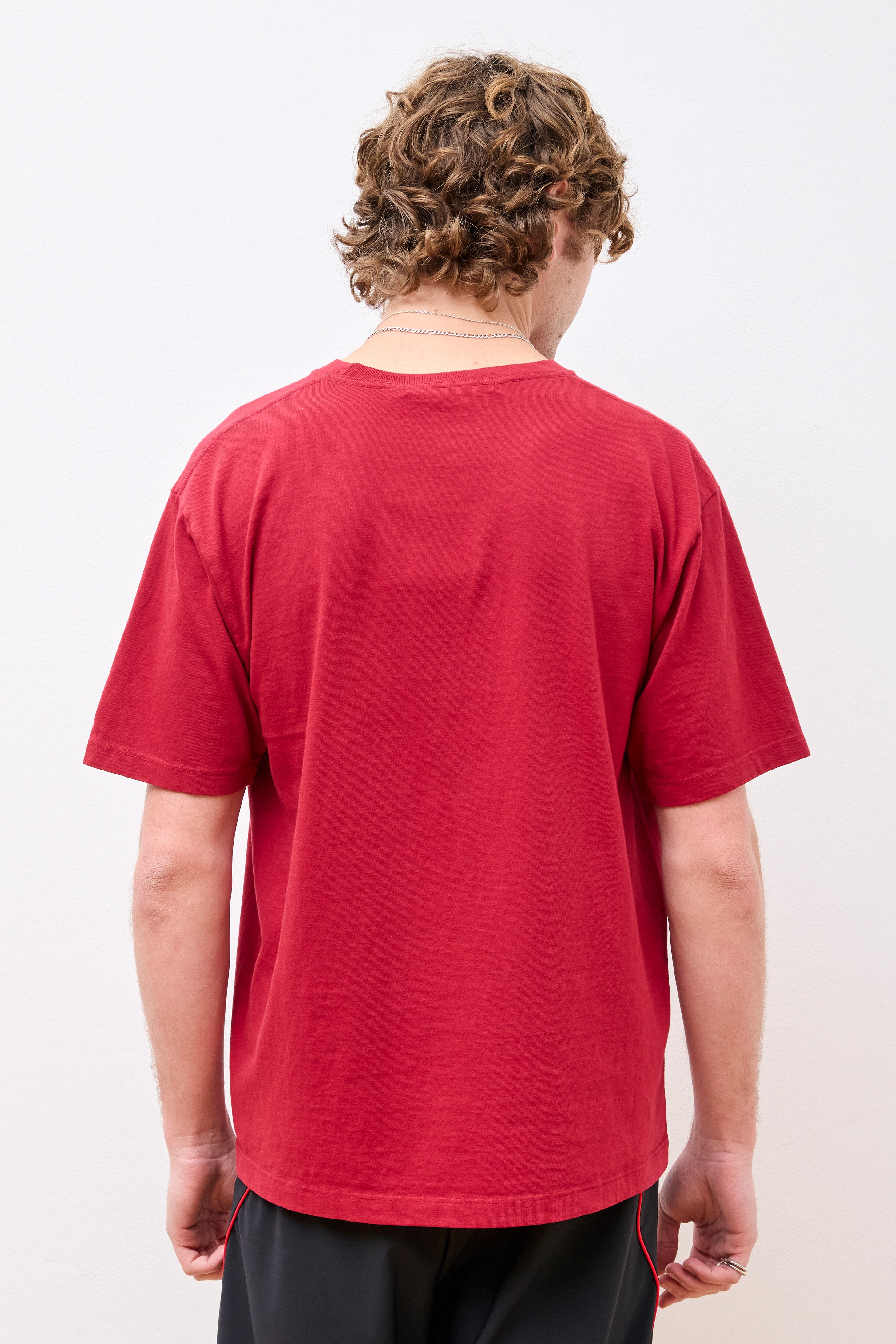 California Cotton Tee Red Living