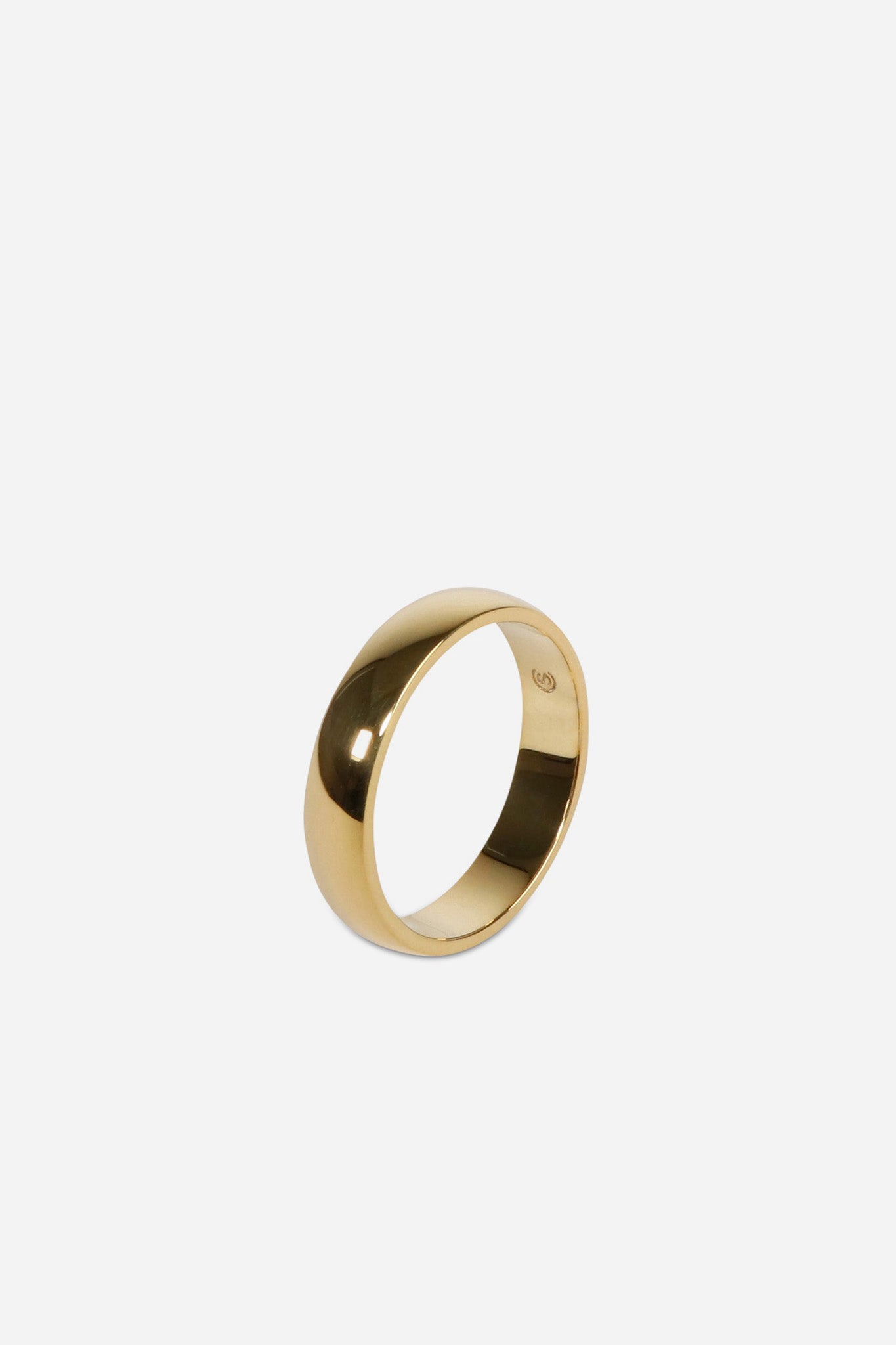 TYPE 007 Flat Ring 5mm 9k Gold