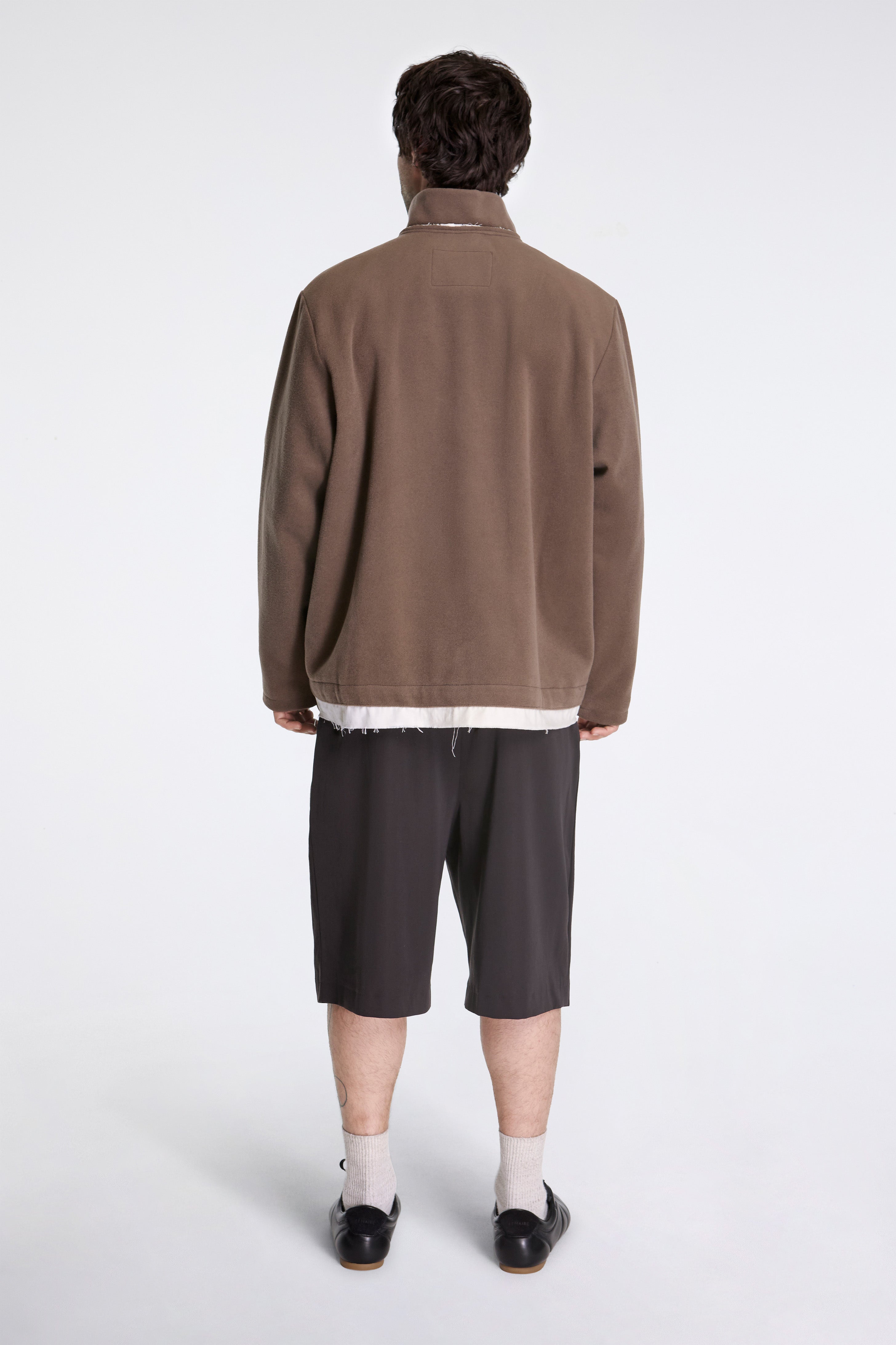 Slim Suit Shorts Faded Black