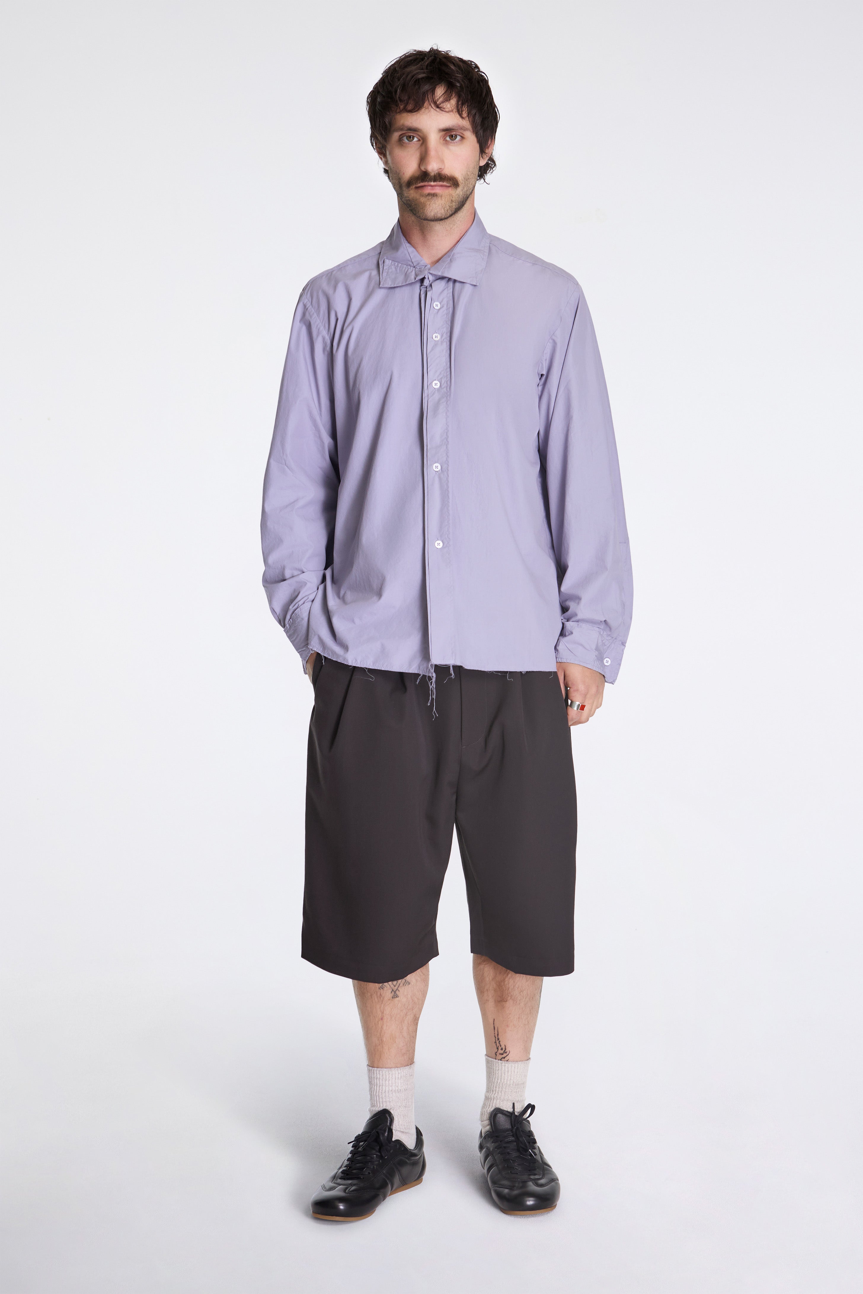 Folded Shirt Purple