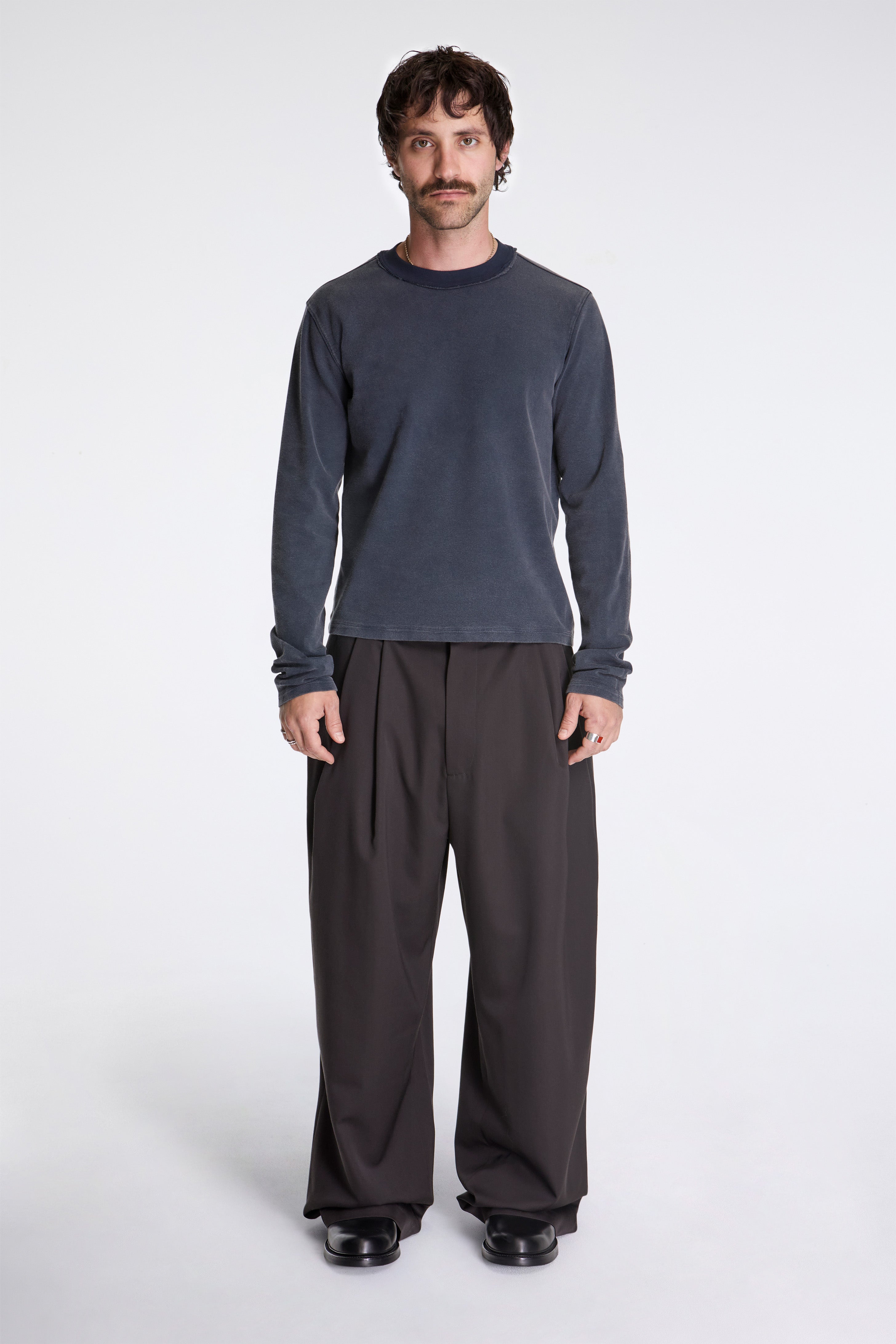 Suit Pants Faded Black