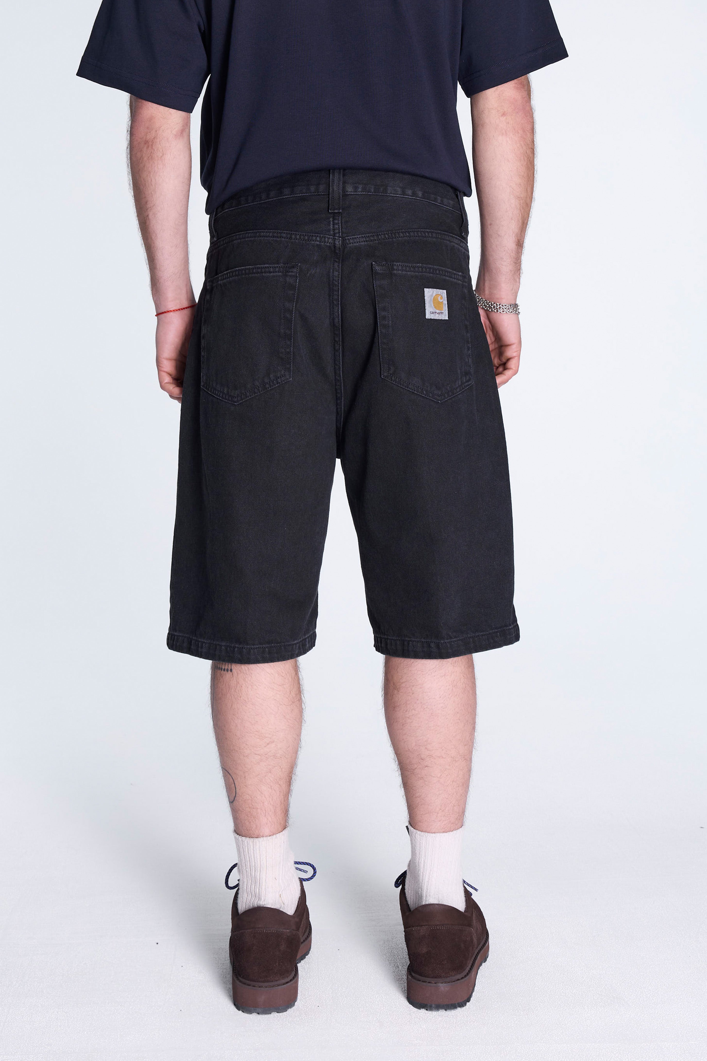 Landon Short Black Stone Washed