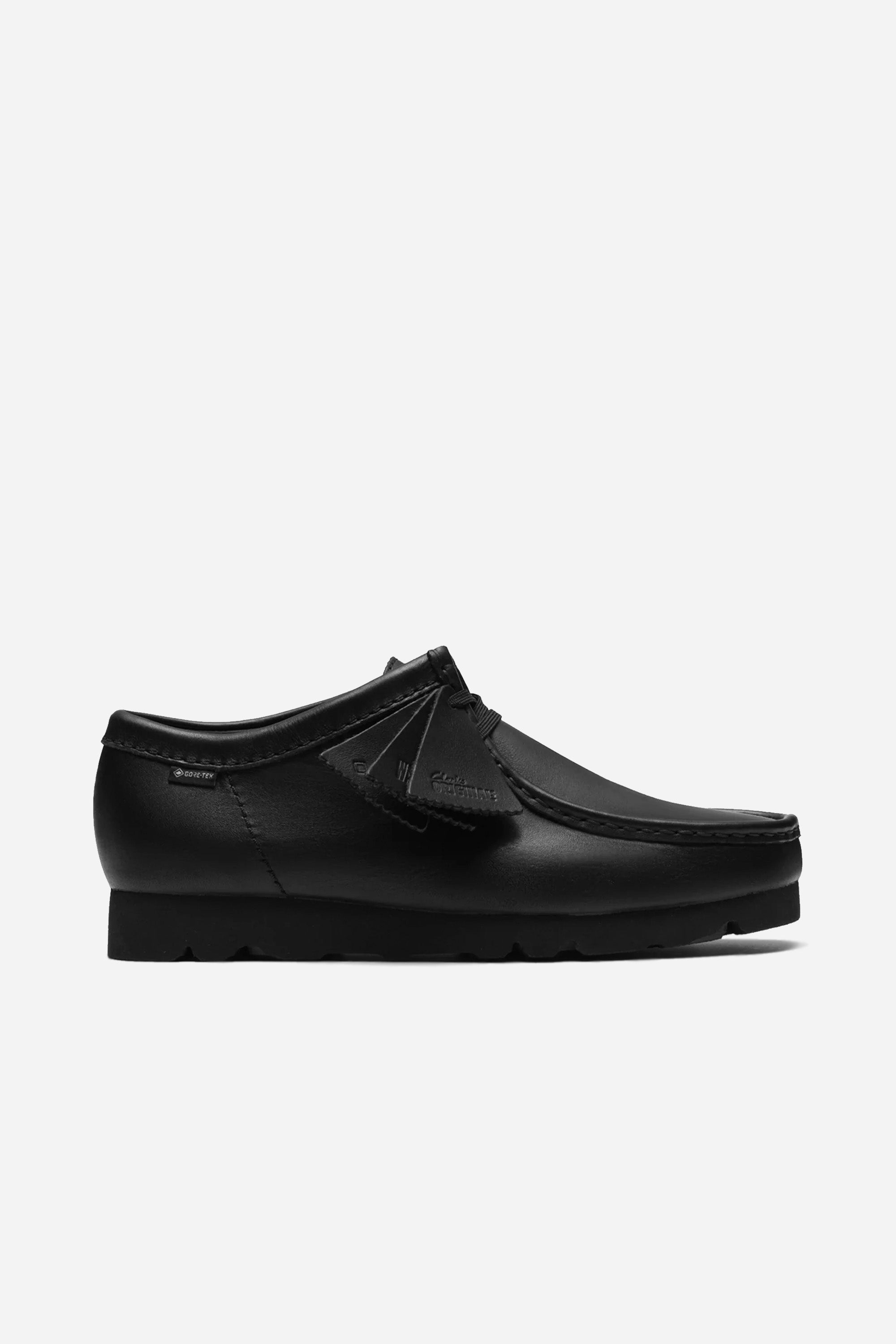 Wallabee GTX (M) Black/Black Leather