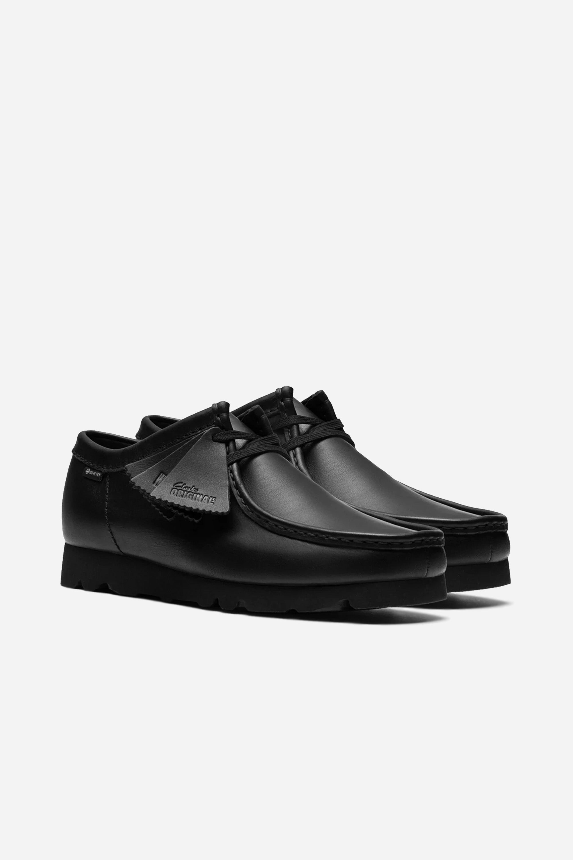 Wallabee GTX (M) Black/Black Leather