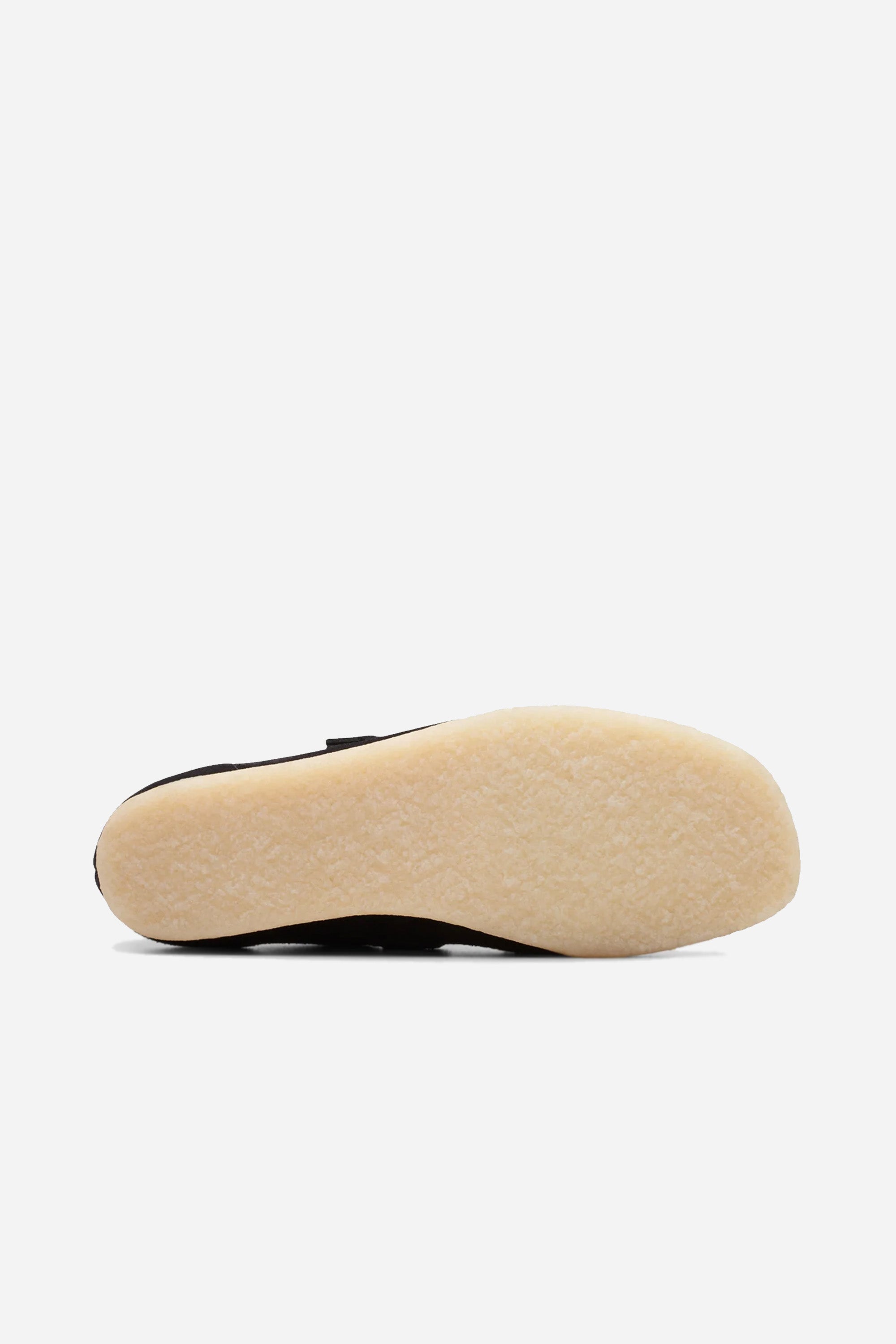 Wallabee T Bar Black Suede