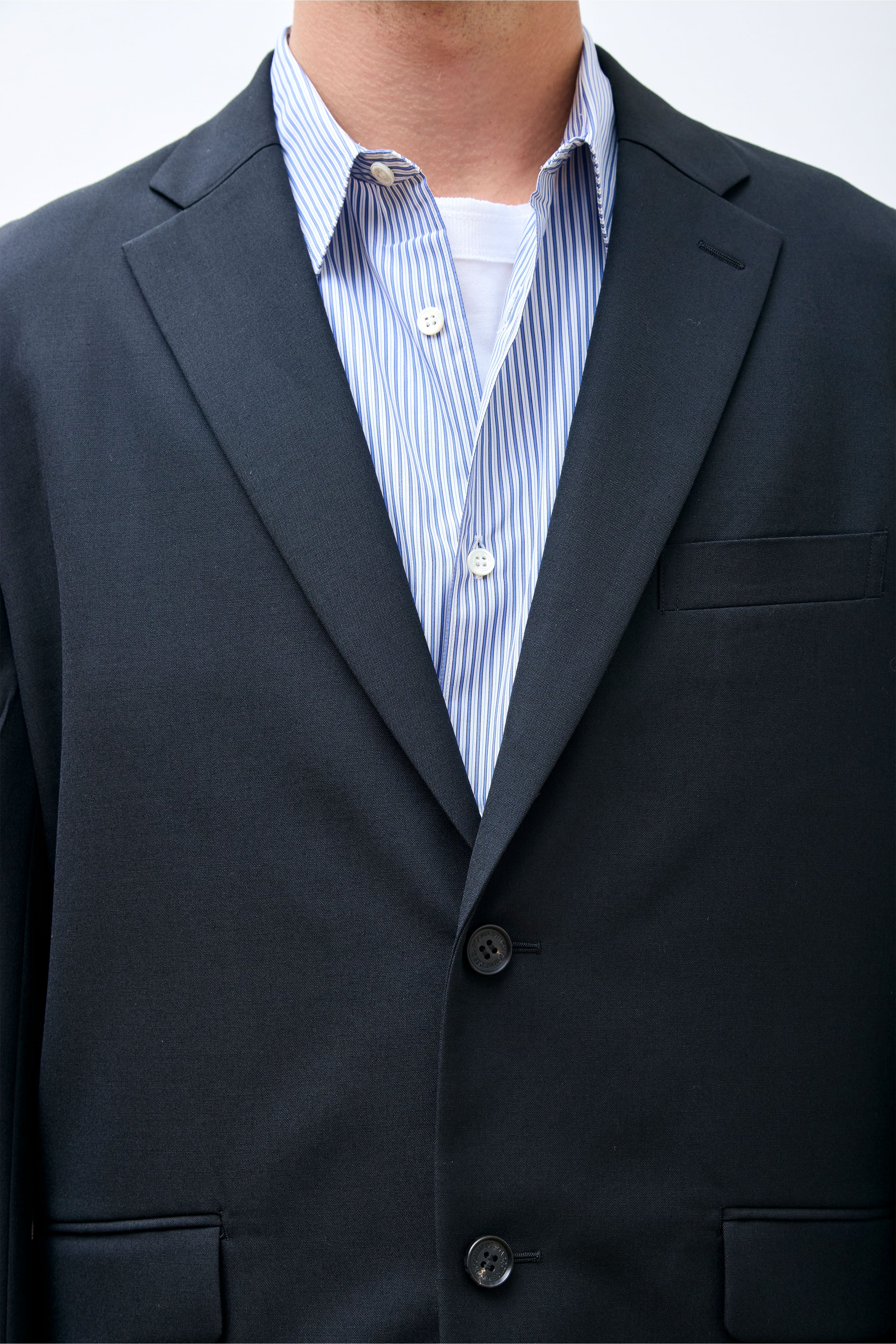 Wool Blazer Black