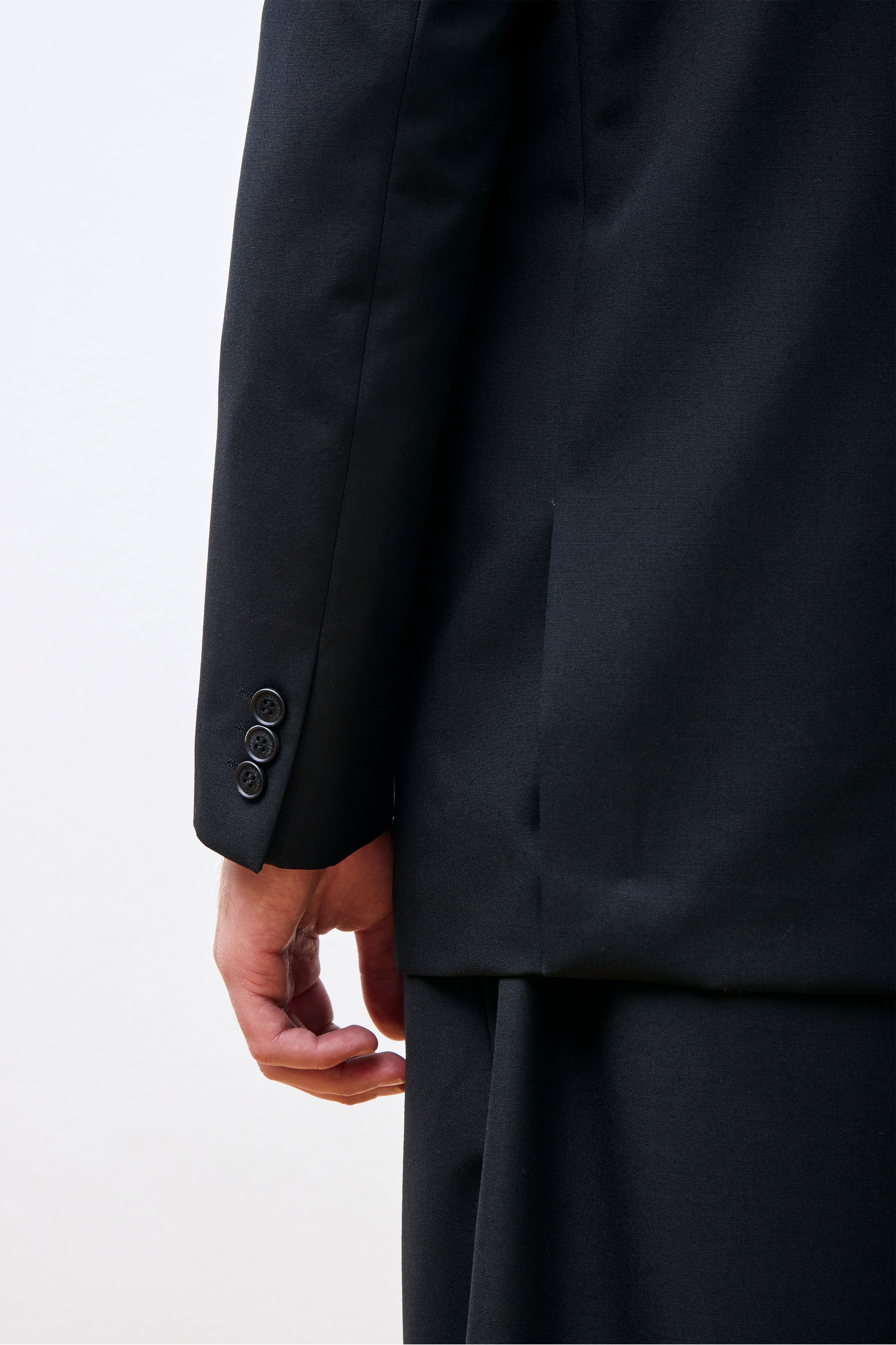 Wool Blazer Black