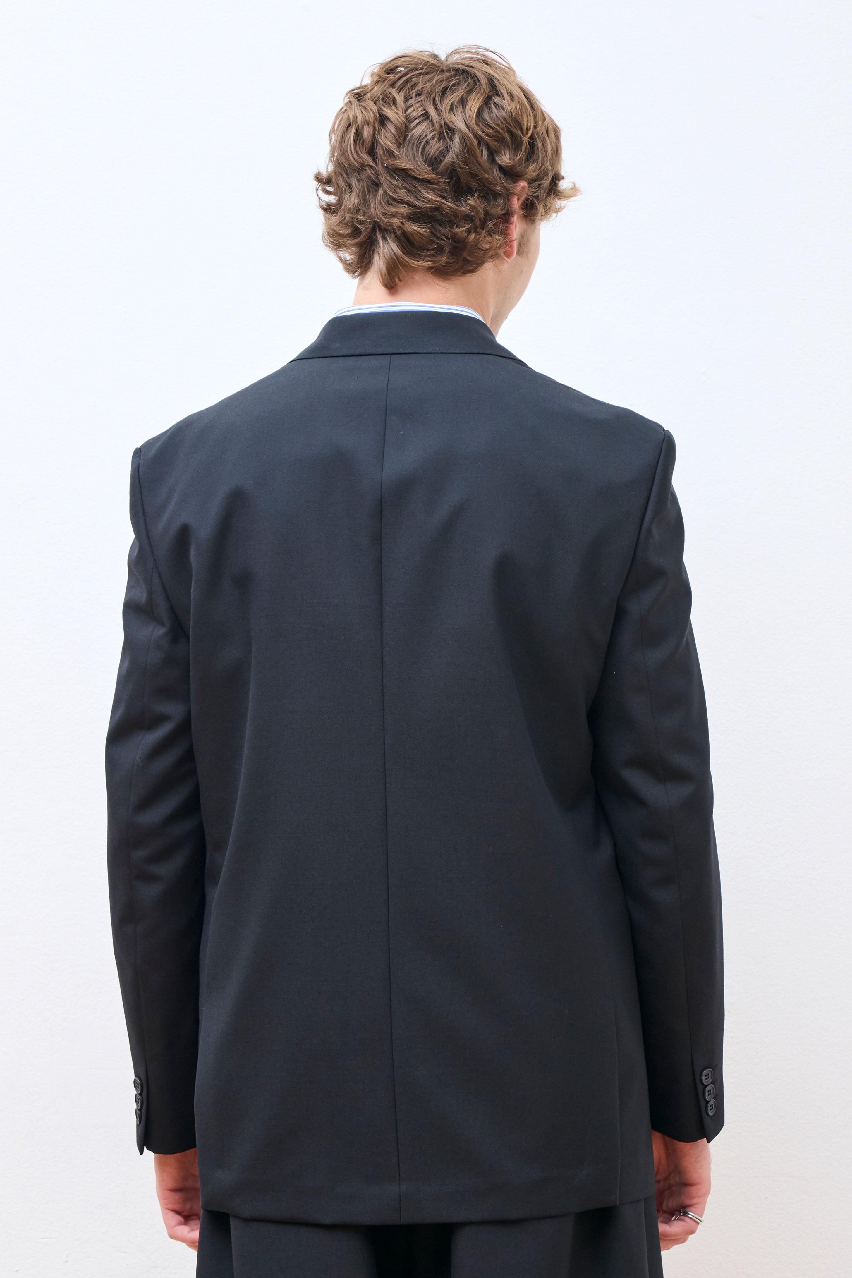 Wool Blazer Black