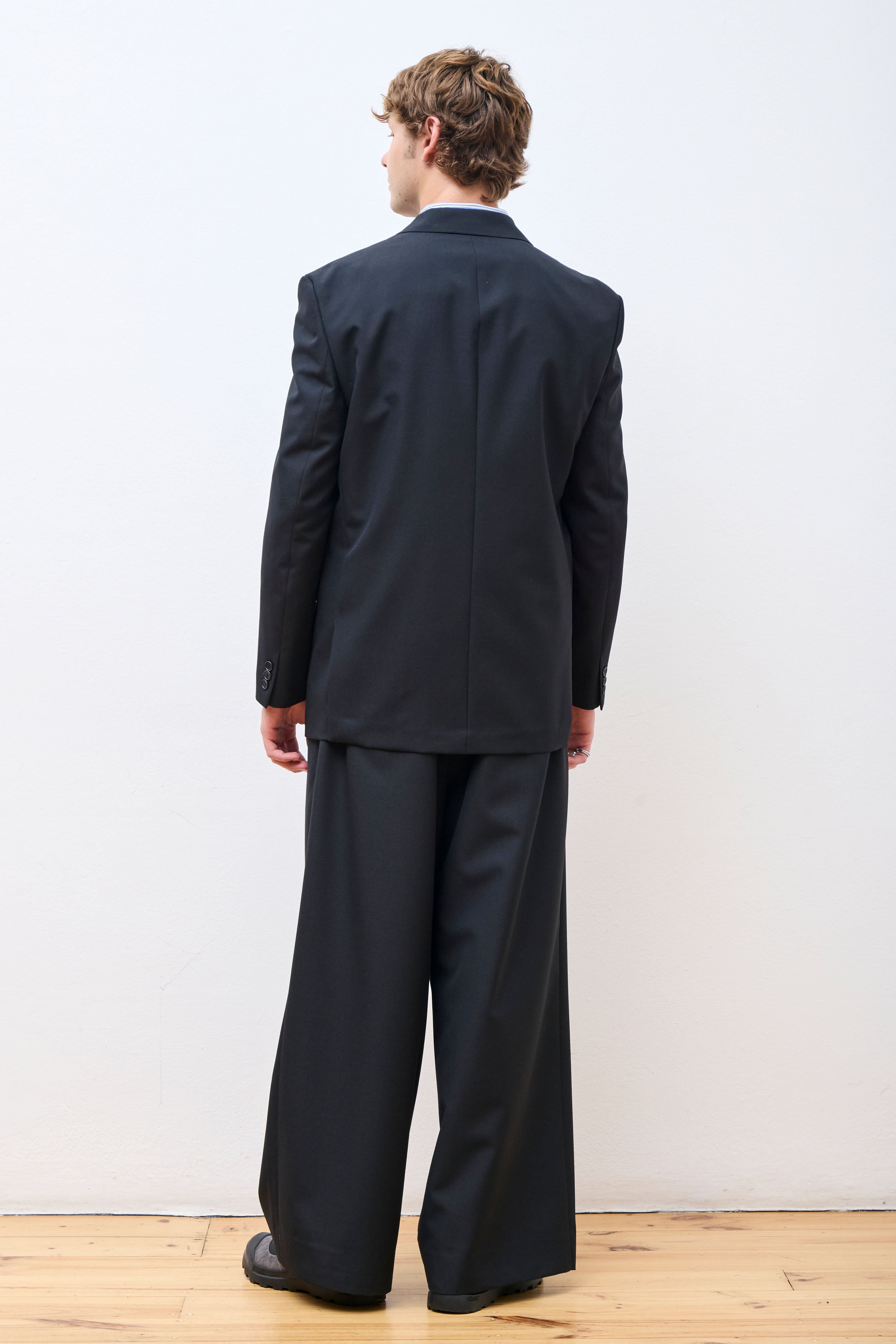 Wool Blazer Black