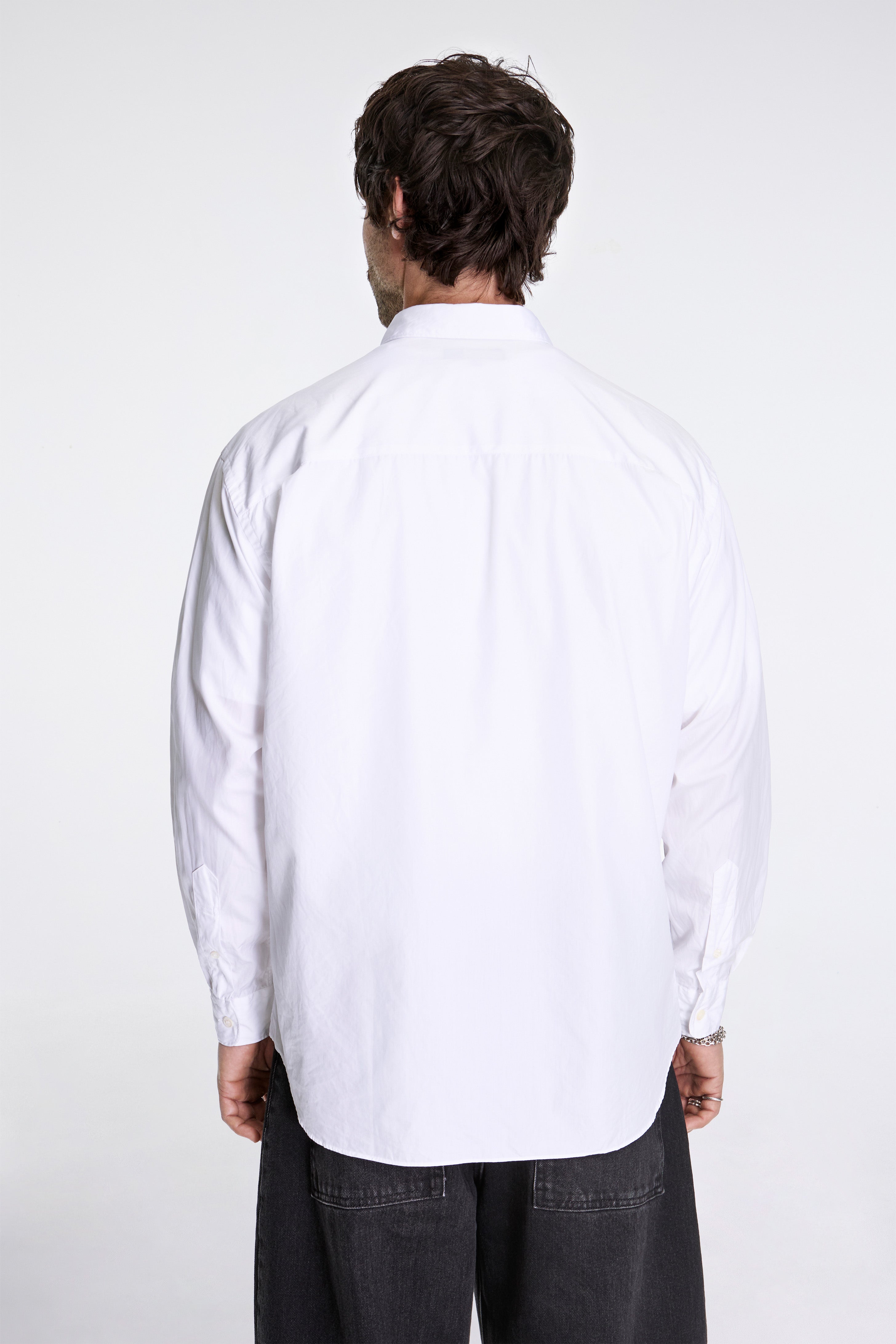 Cotton Oxford Multi Fabrics Shirt