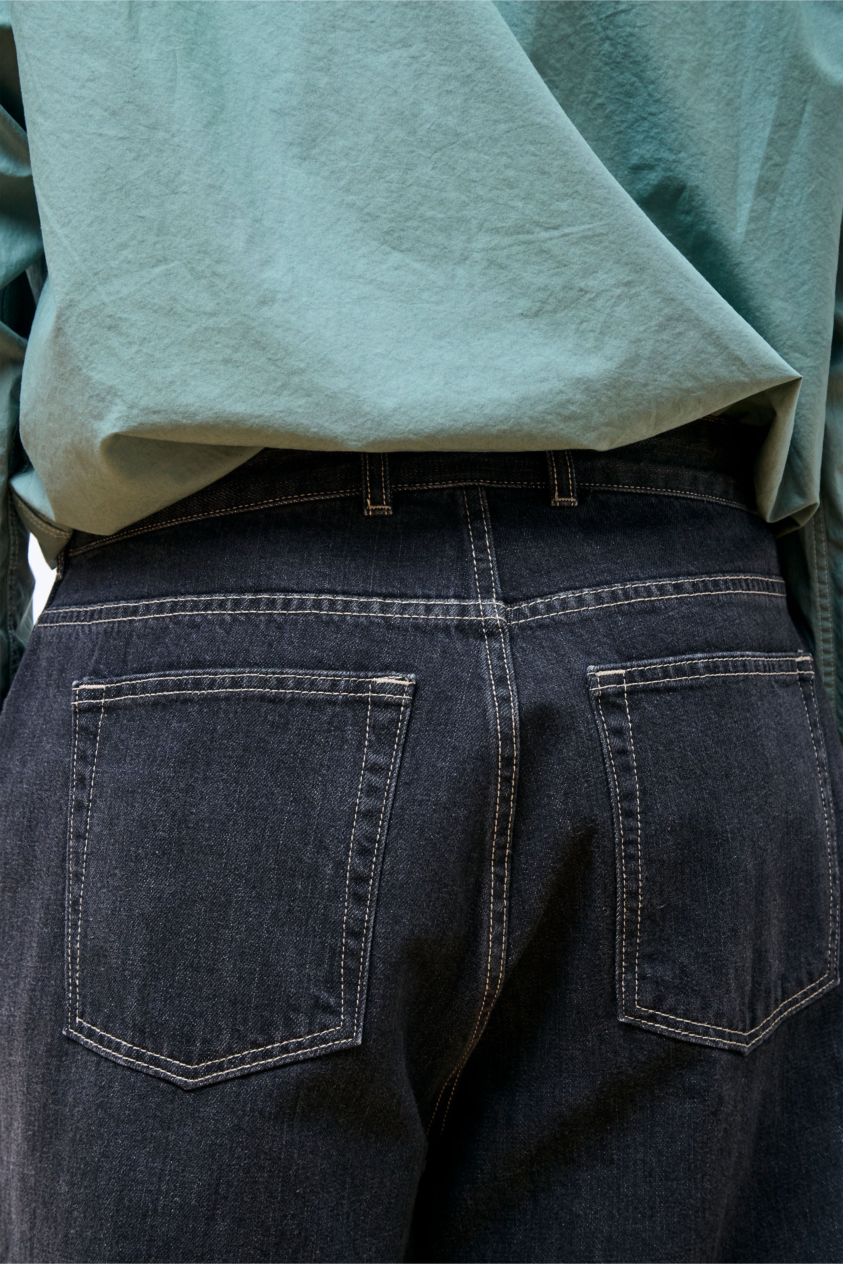 Creator Denim Pants Washed Black