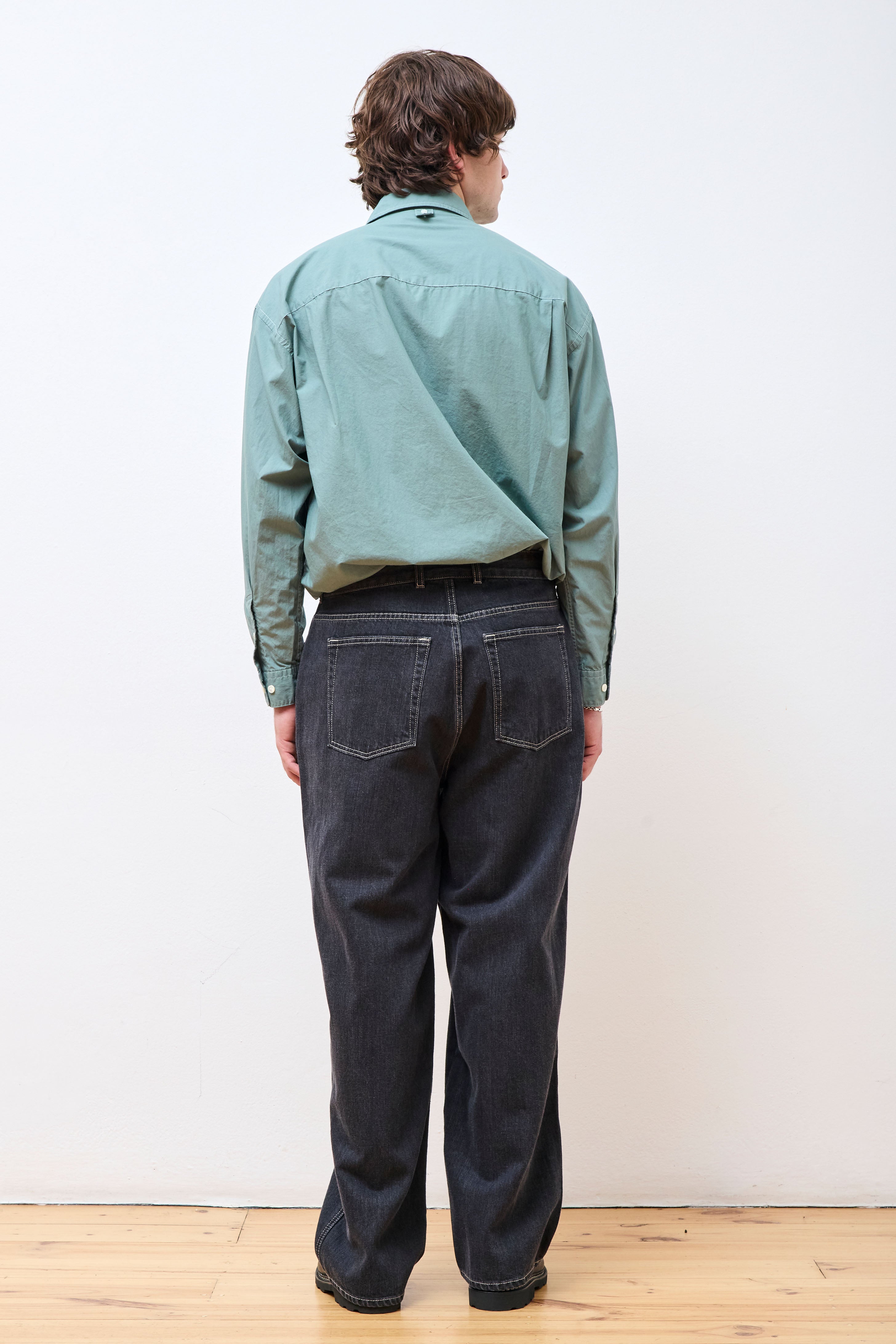 Creator Denim Pants Washed Black