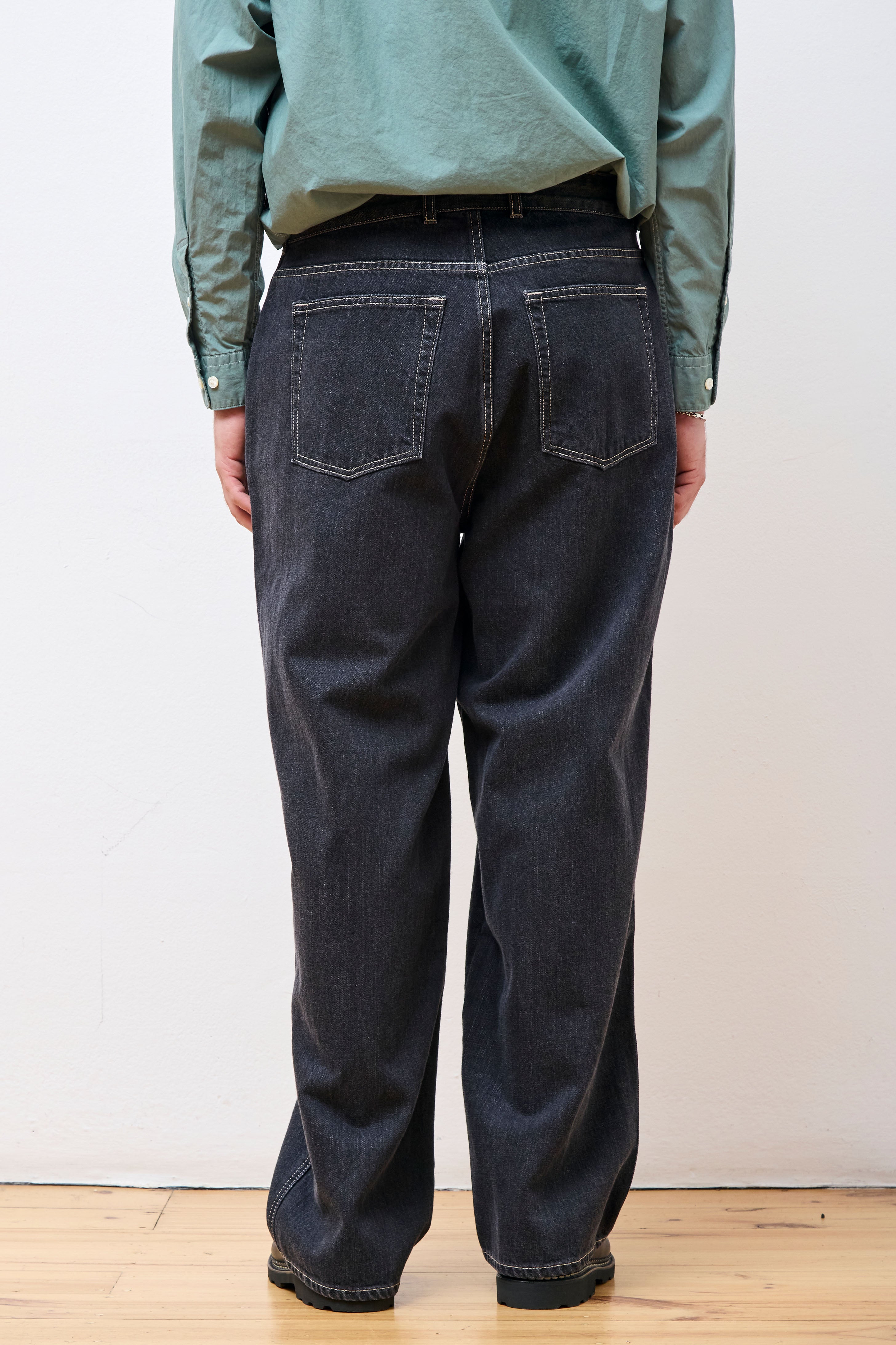 Creator Denim Pants Washed Black