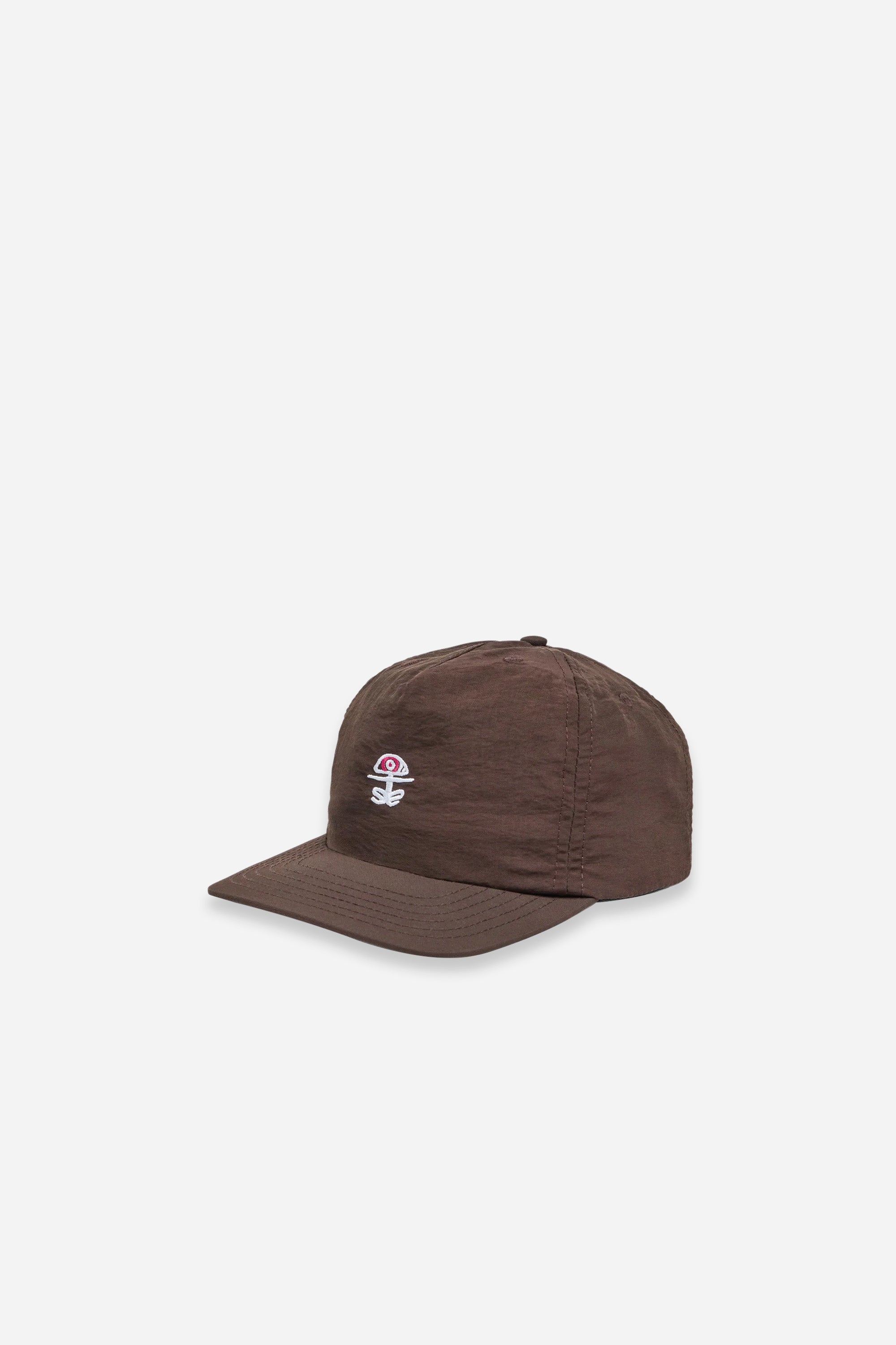 5 Panel Nylon Hat Chakra Brown