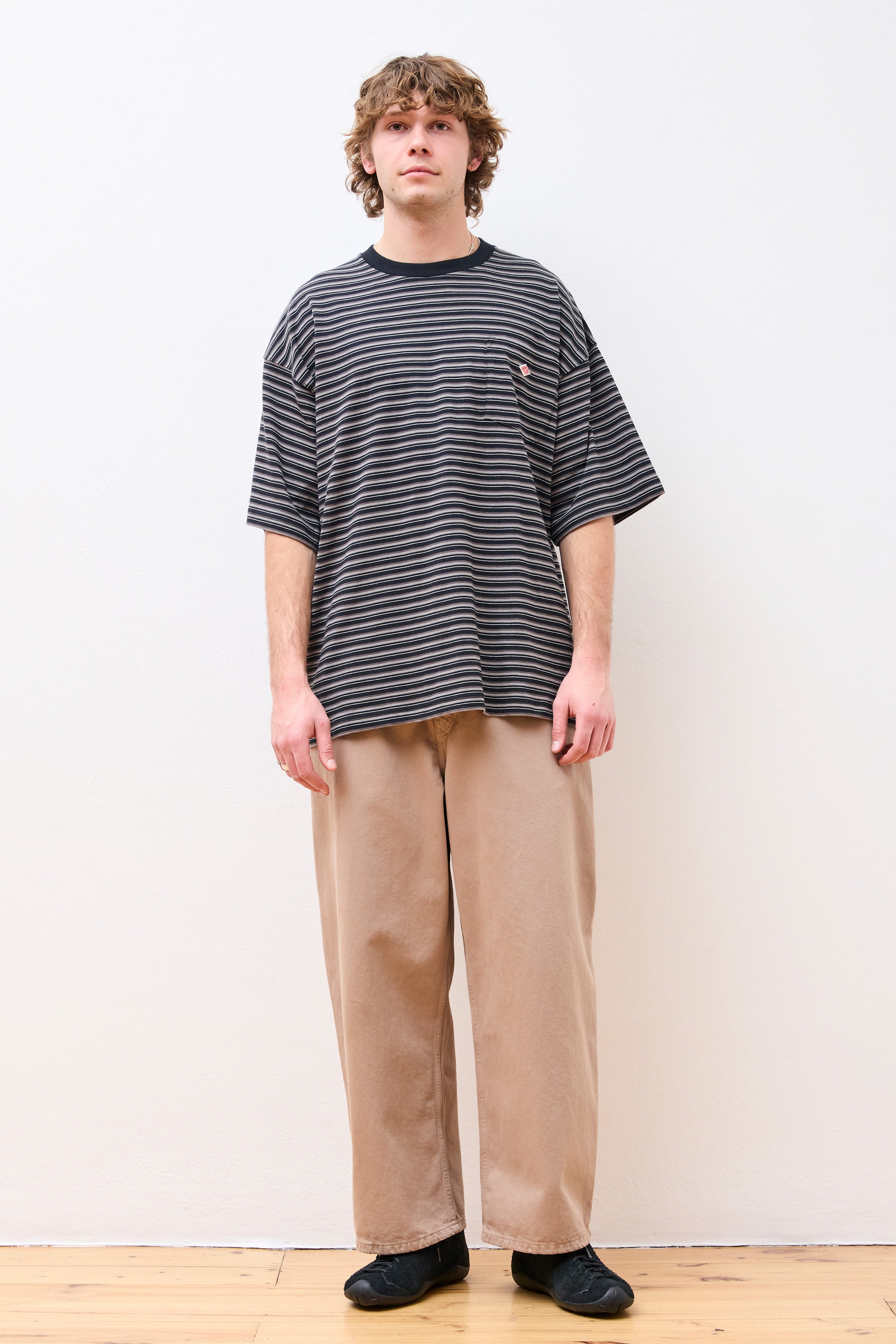 Big T-Shirt Black/Dk.Grey Multi