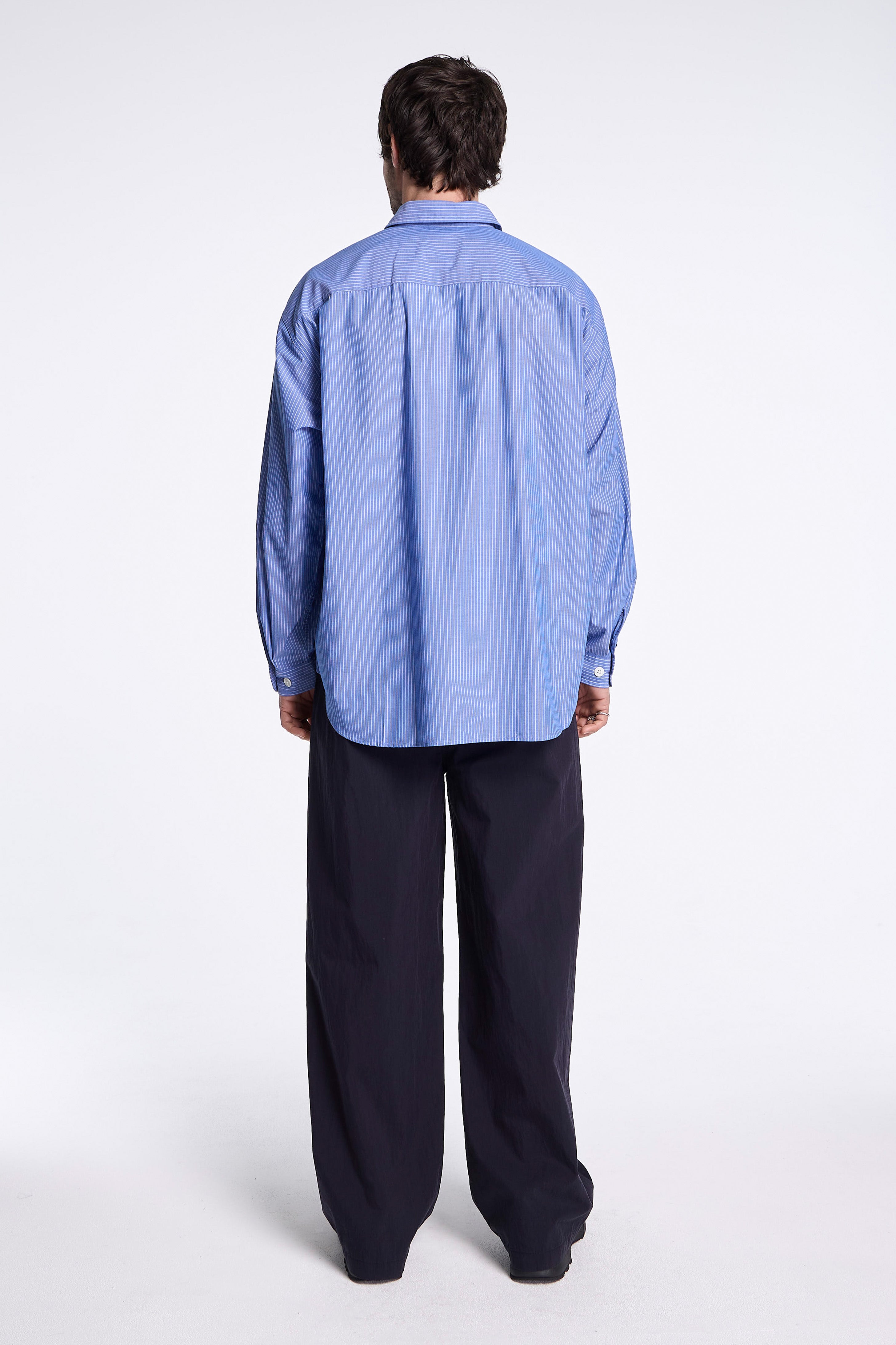 Work Shirt Blue/White Stripe