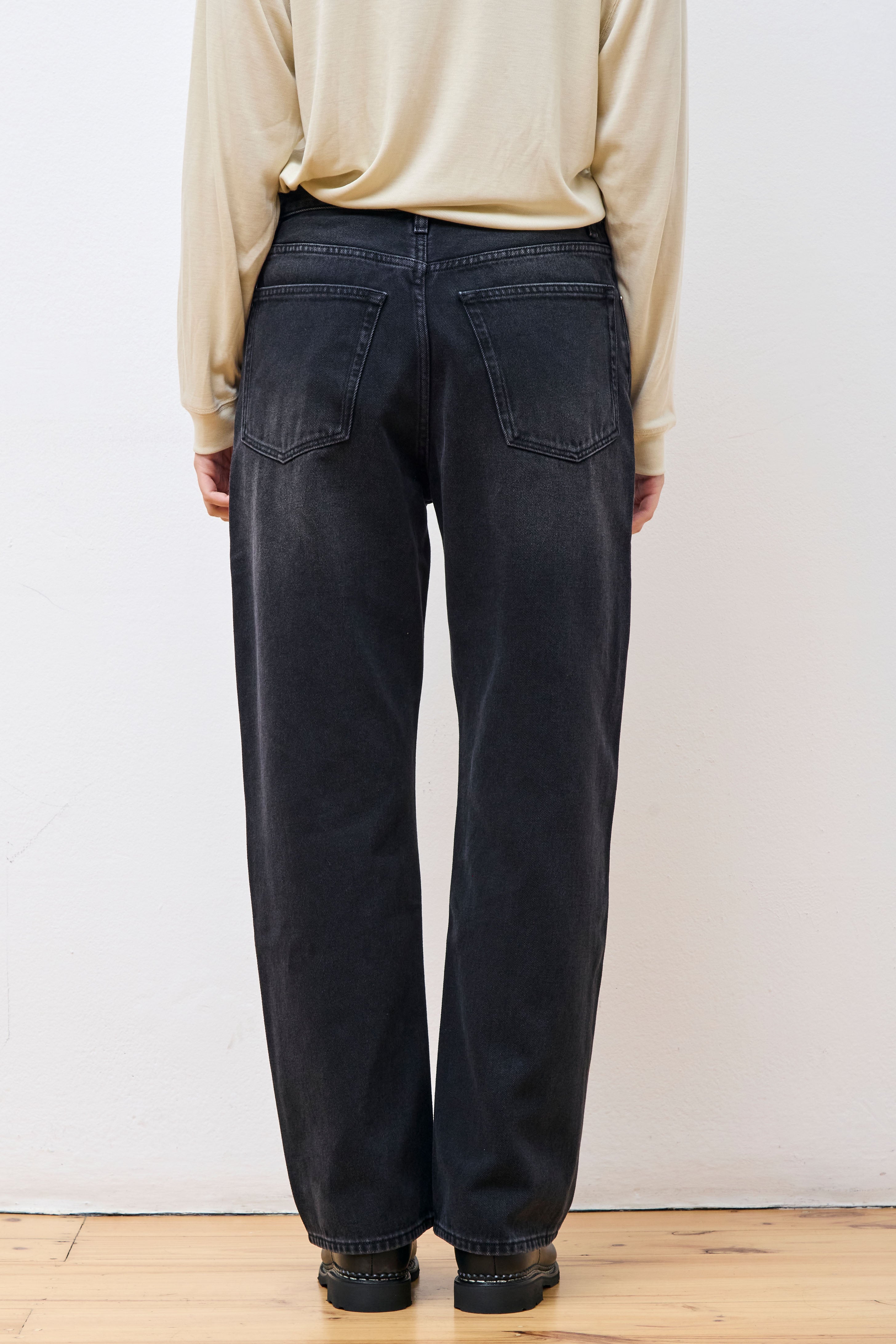 Denjo Denim Pant Washed Black