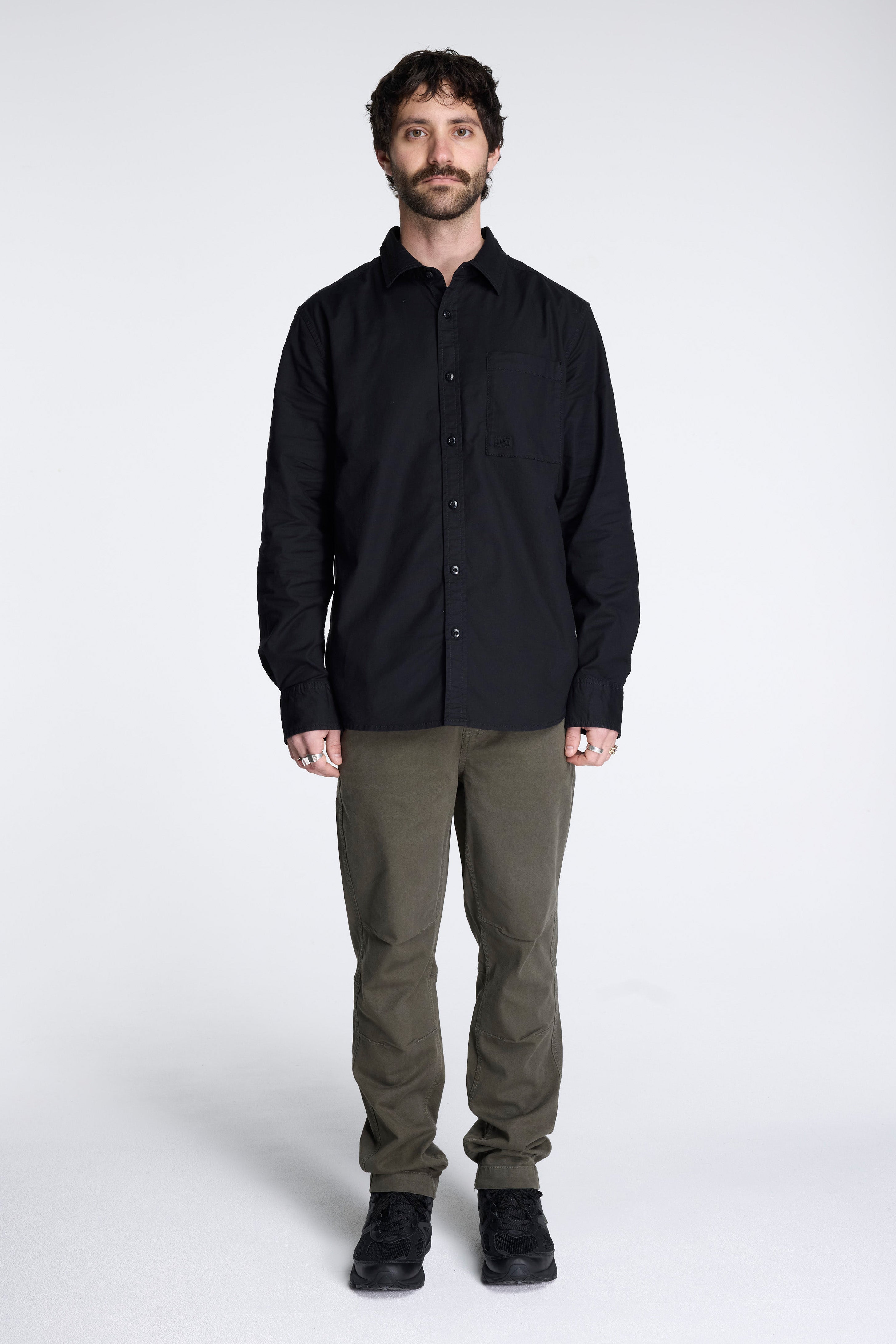 Desert Shirt Mens Black