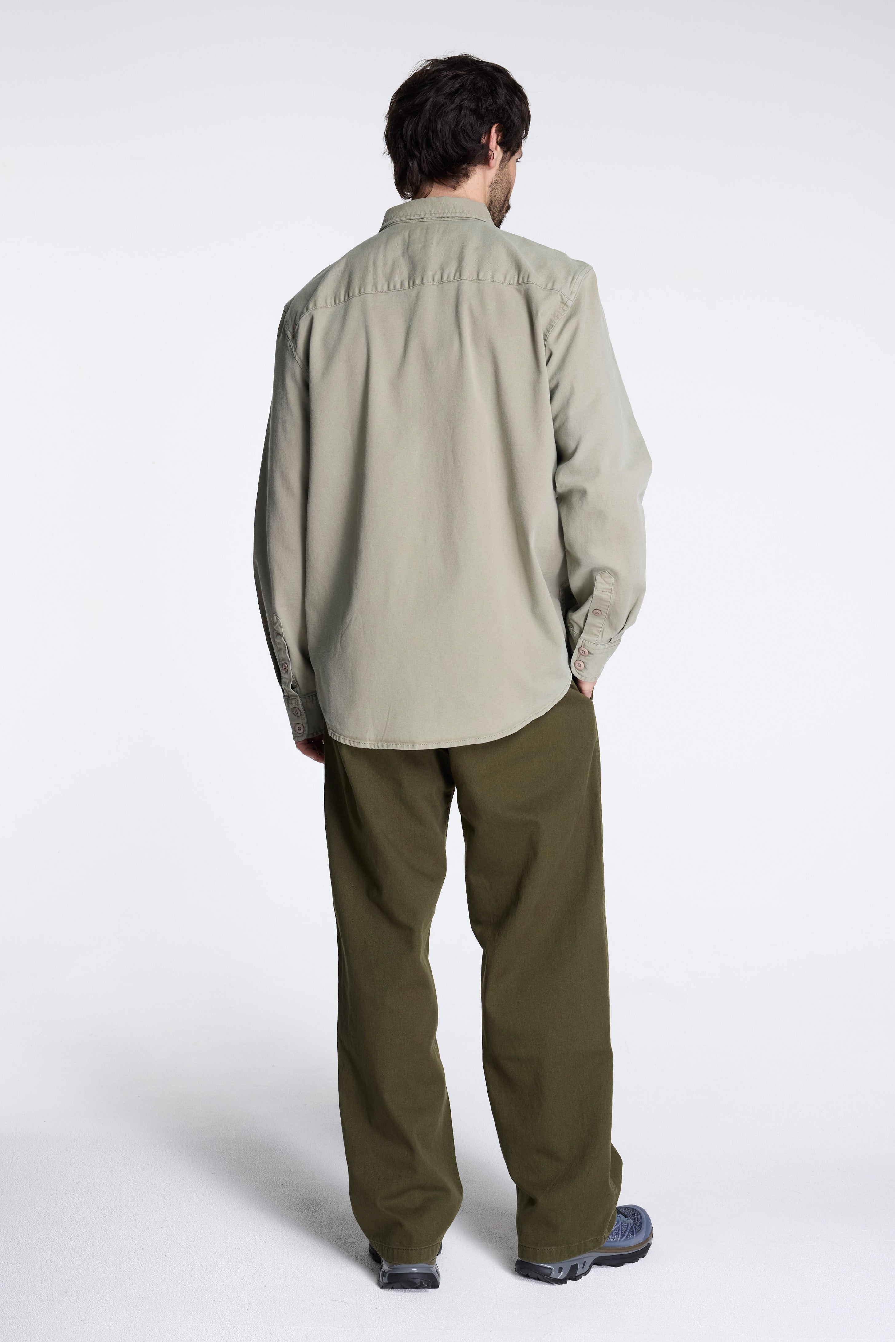 Dirt Overshirt Jacket M Dried Sage