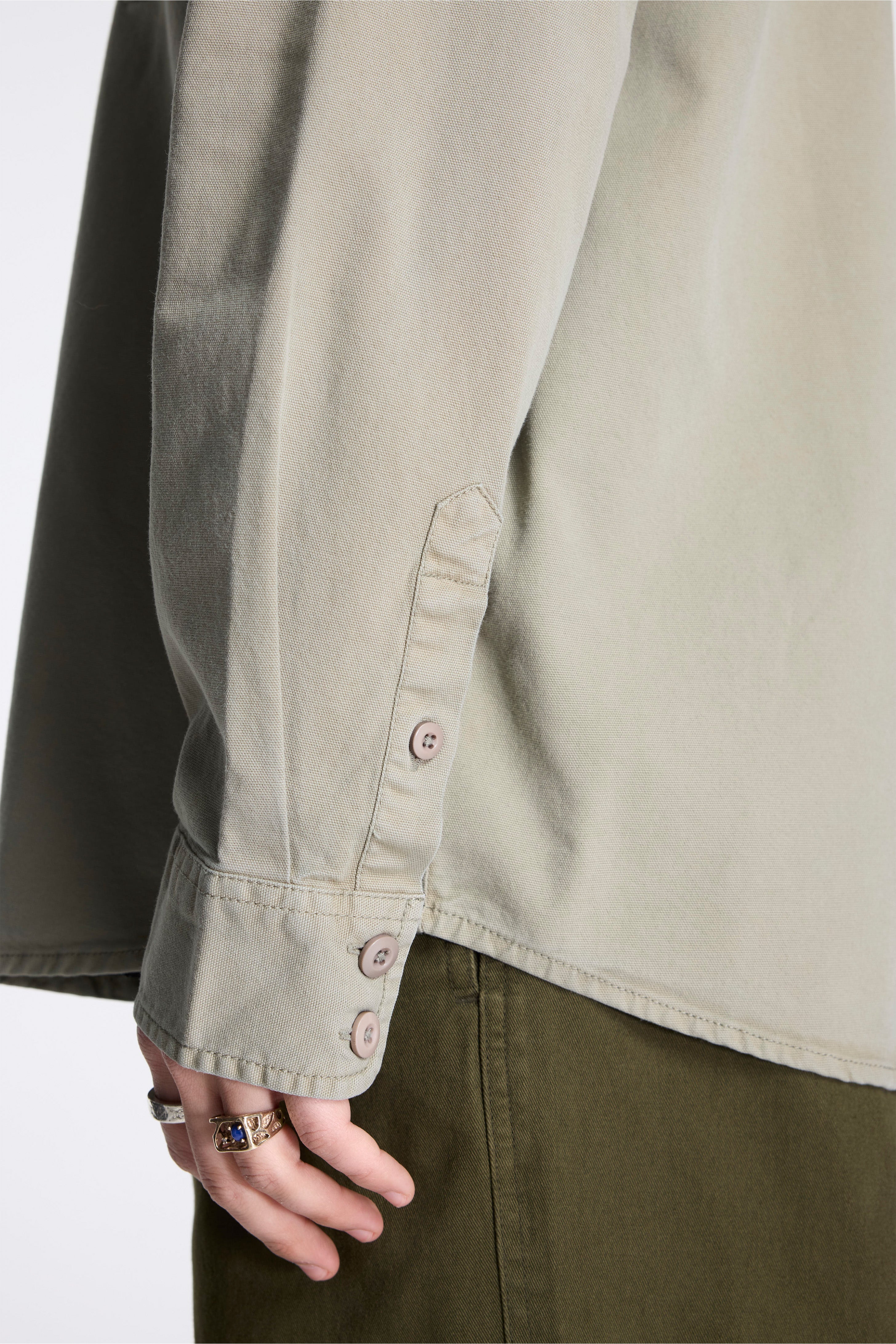 Dirt Overshirt Jacket M Dried Sage