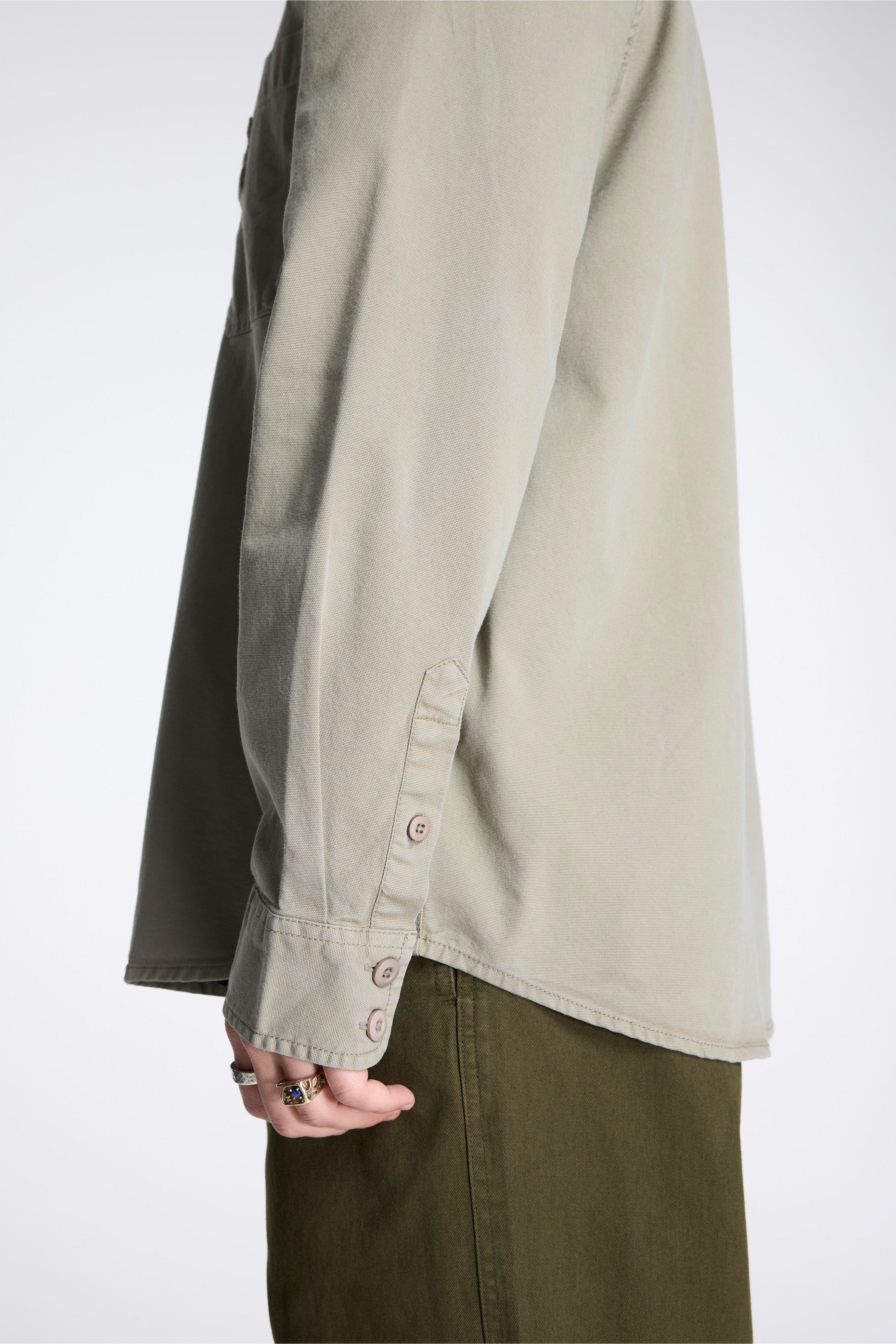 Dirt Overshirt Jacket M Dried Sage