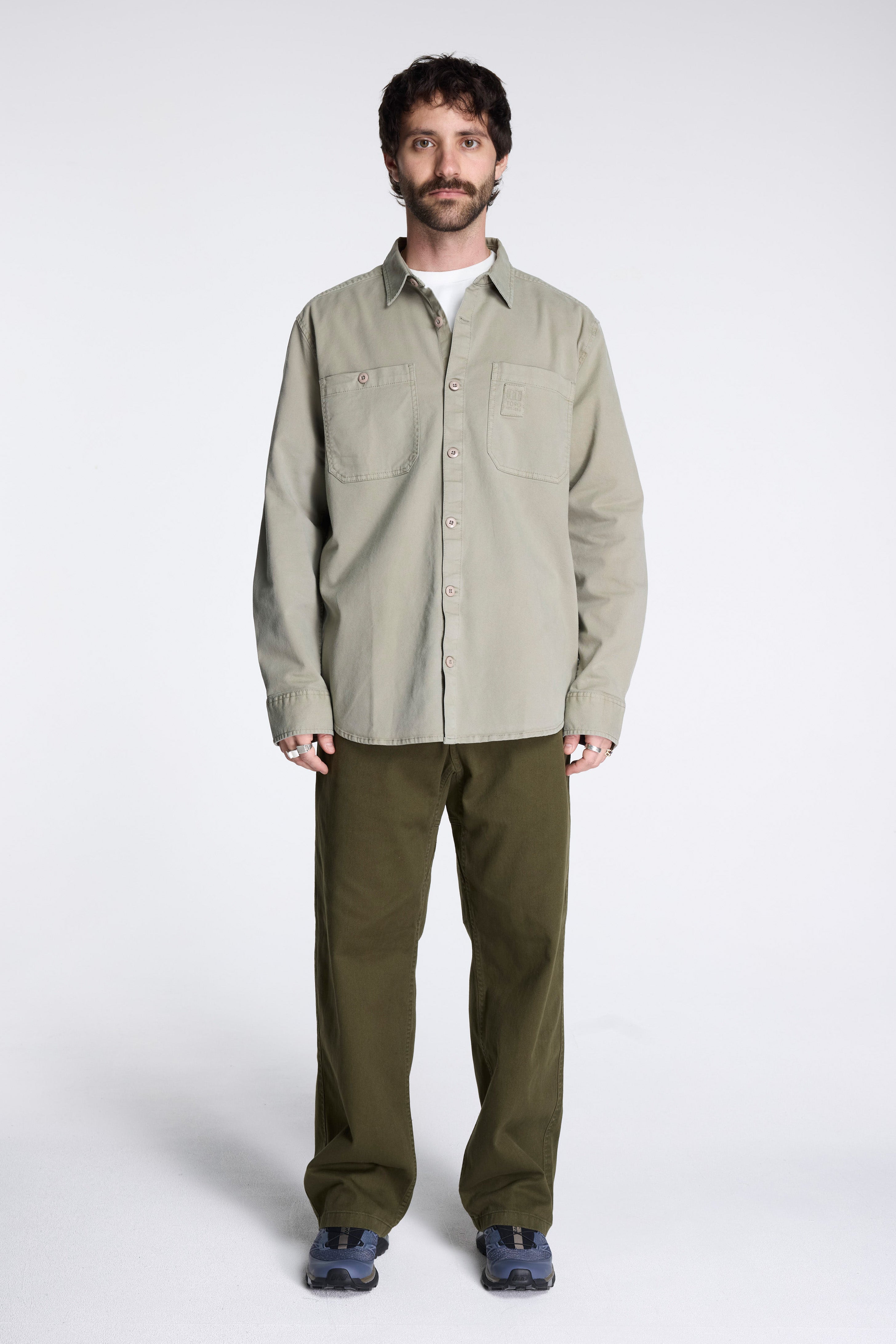 Dirt Overshirt Jacket M Dried Sage