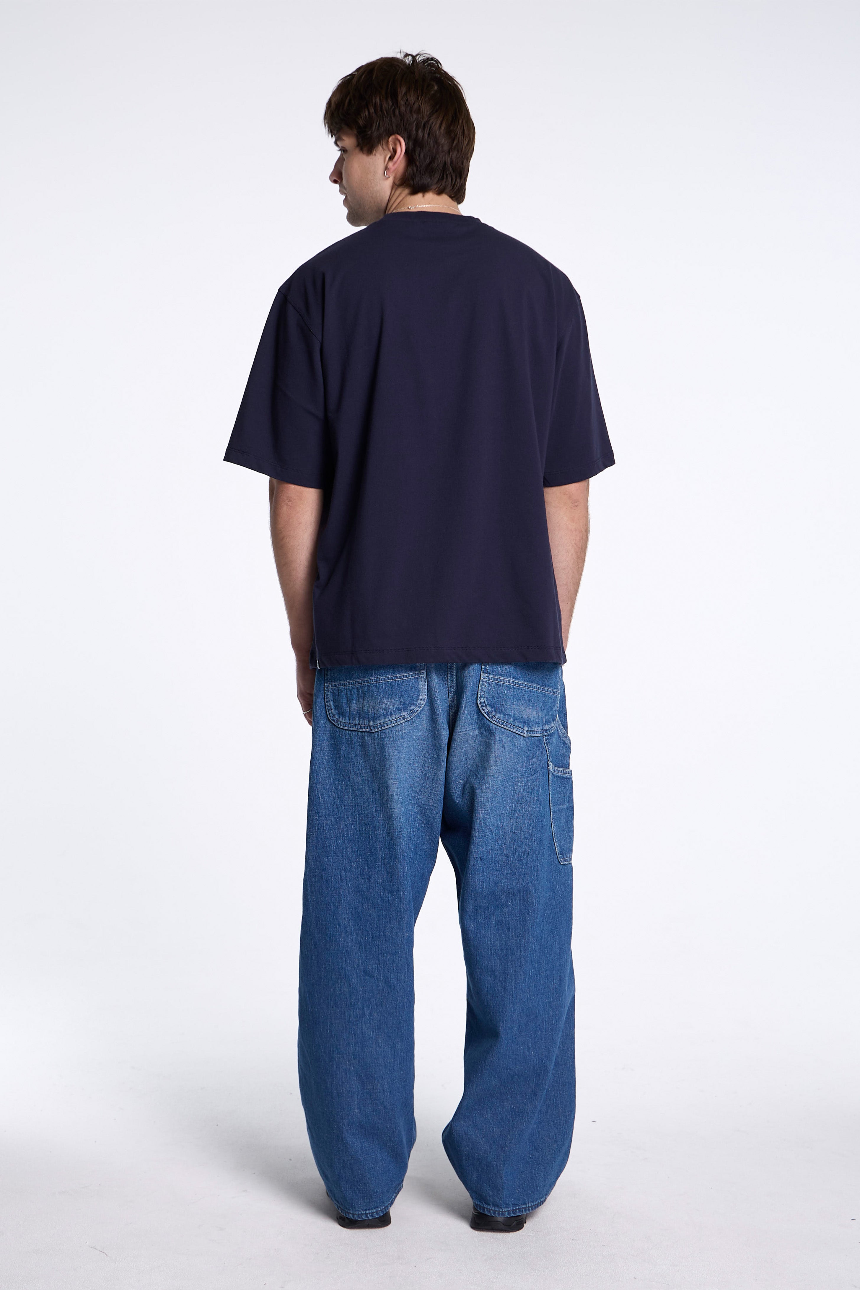 Box Fit T-Shirt Dark Navy
