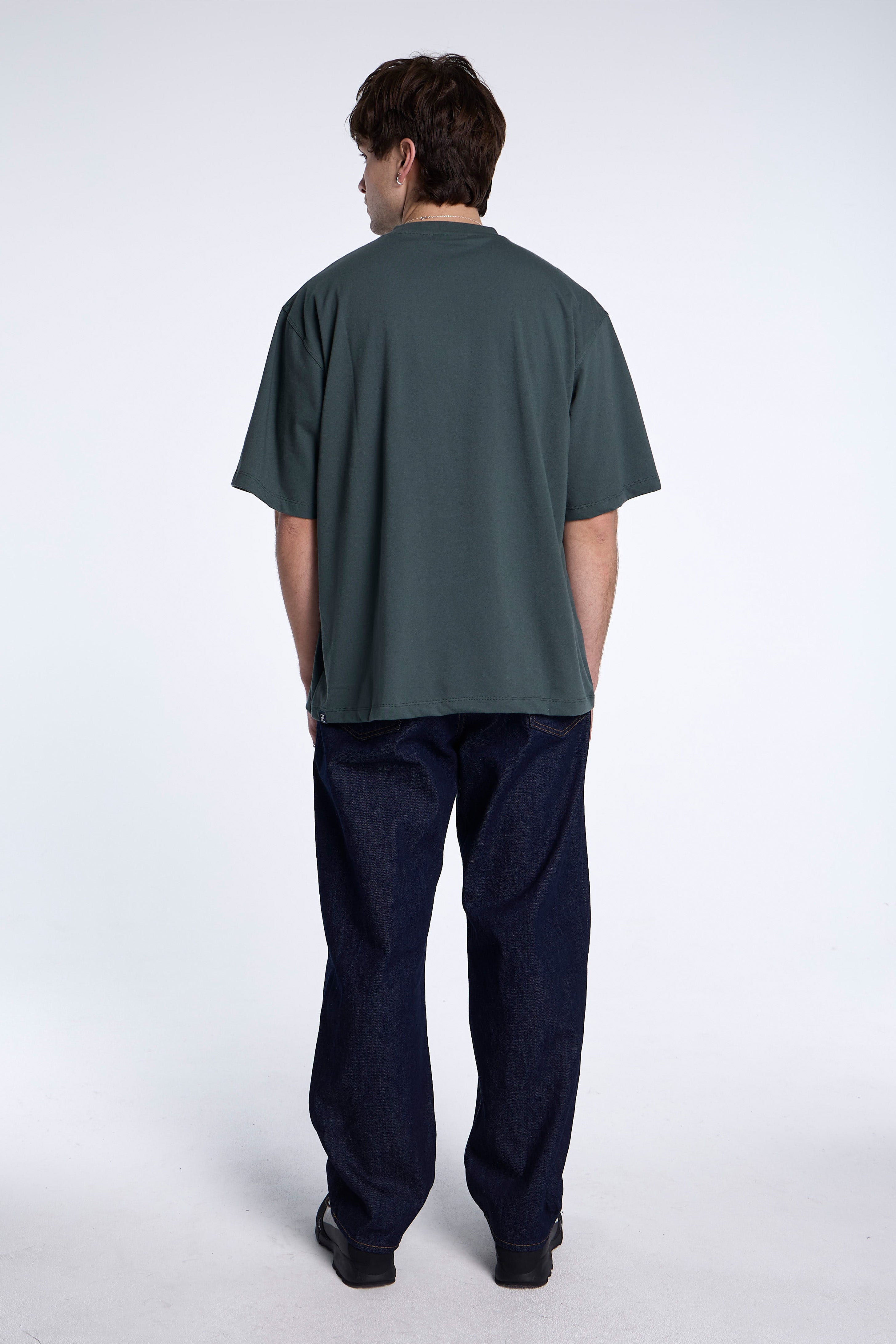 Box Fit T-Shirt Jade Green