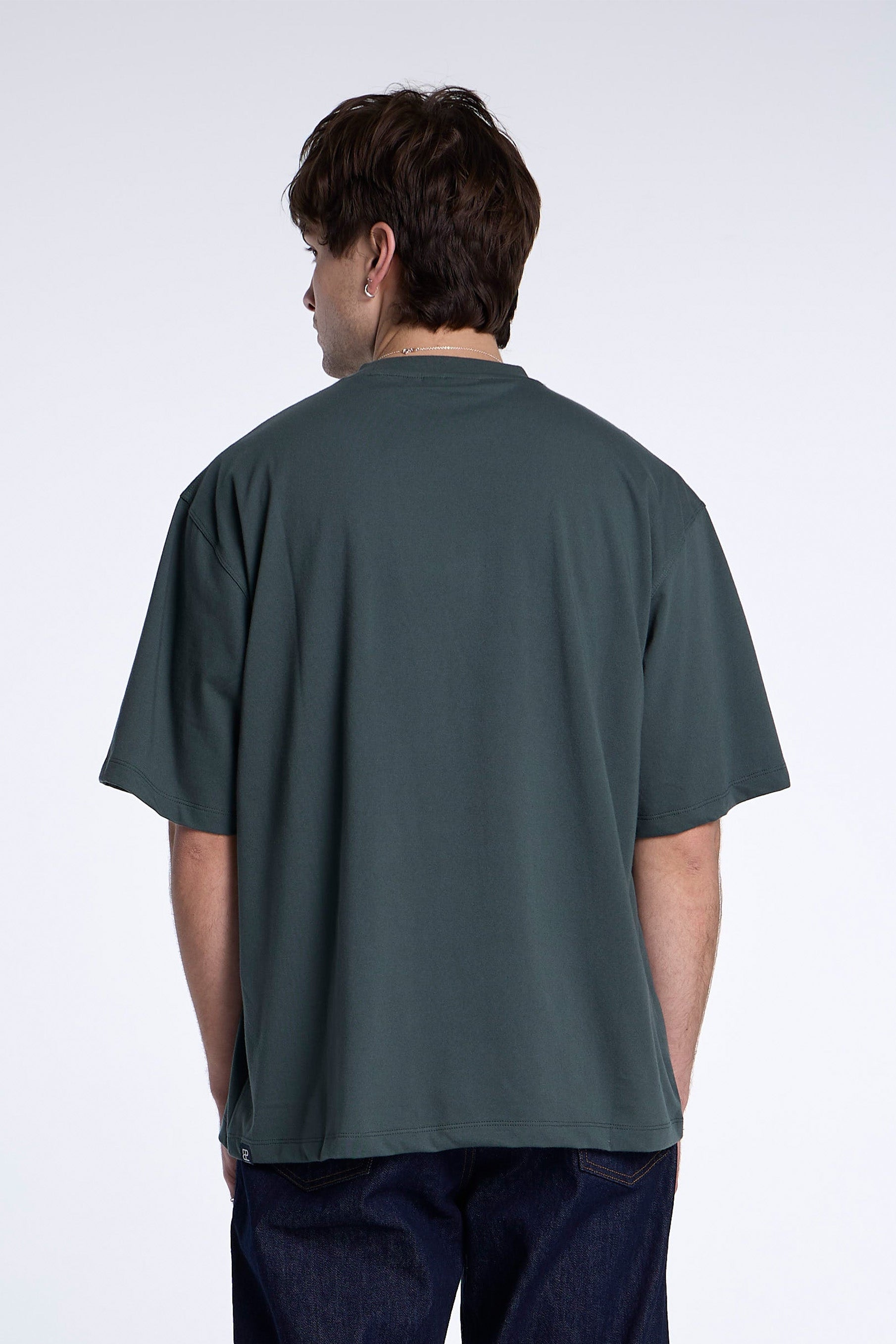 Box Fit T-Shirt Jade Green