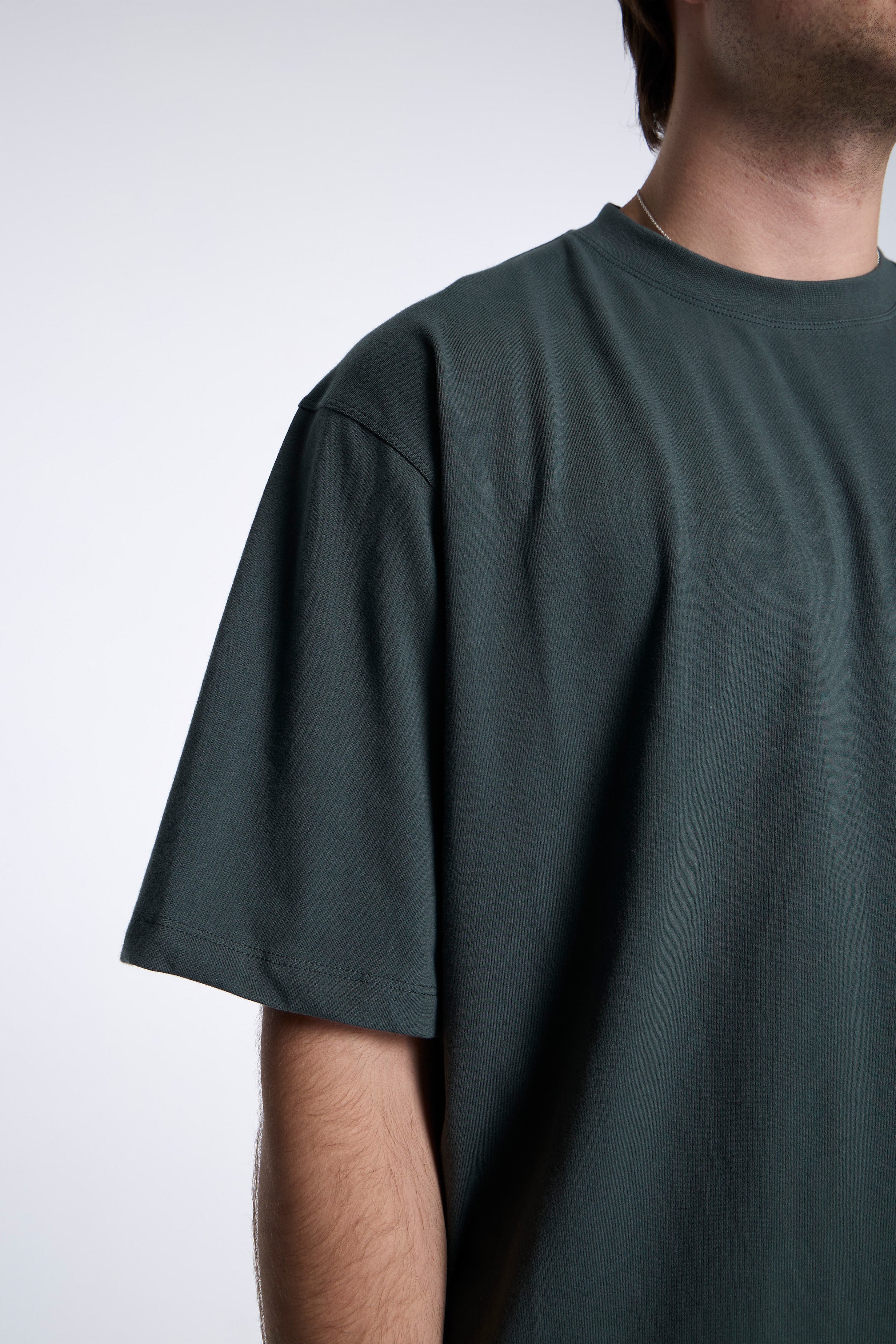 Box Fit T-Shirt Jade Green