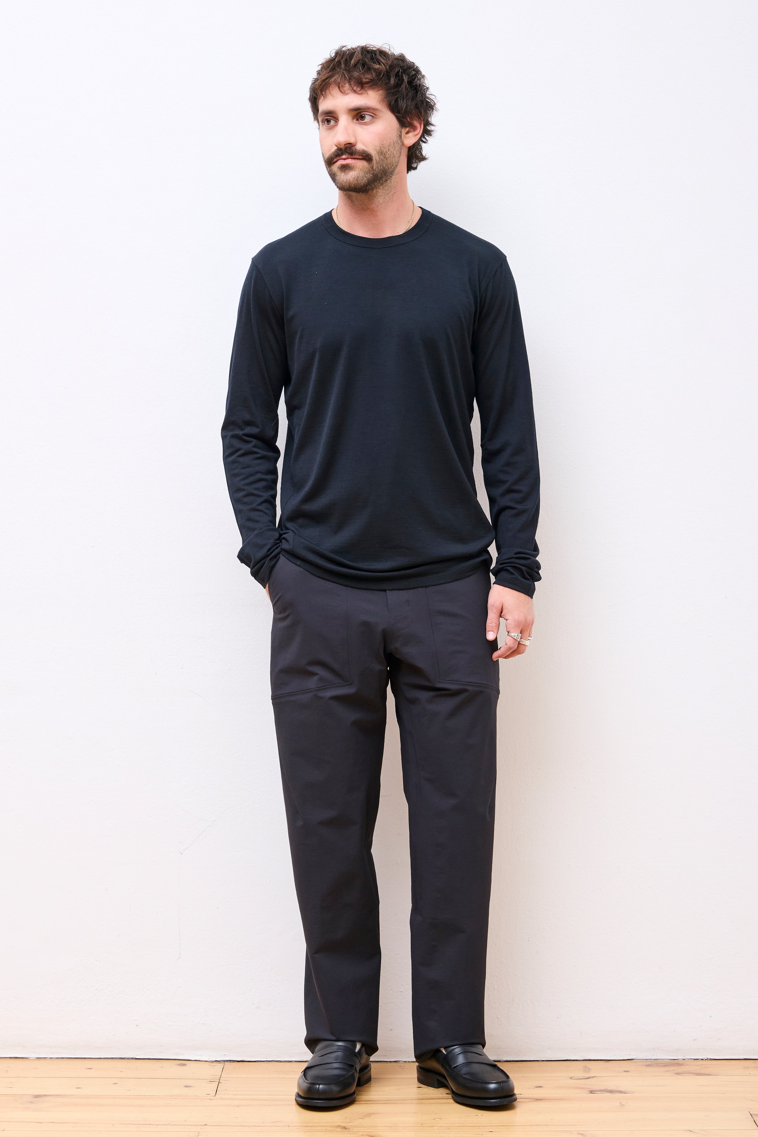 Frame LS Shirt M Black