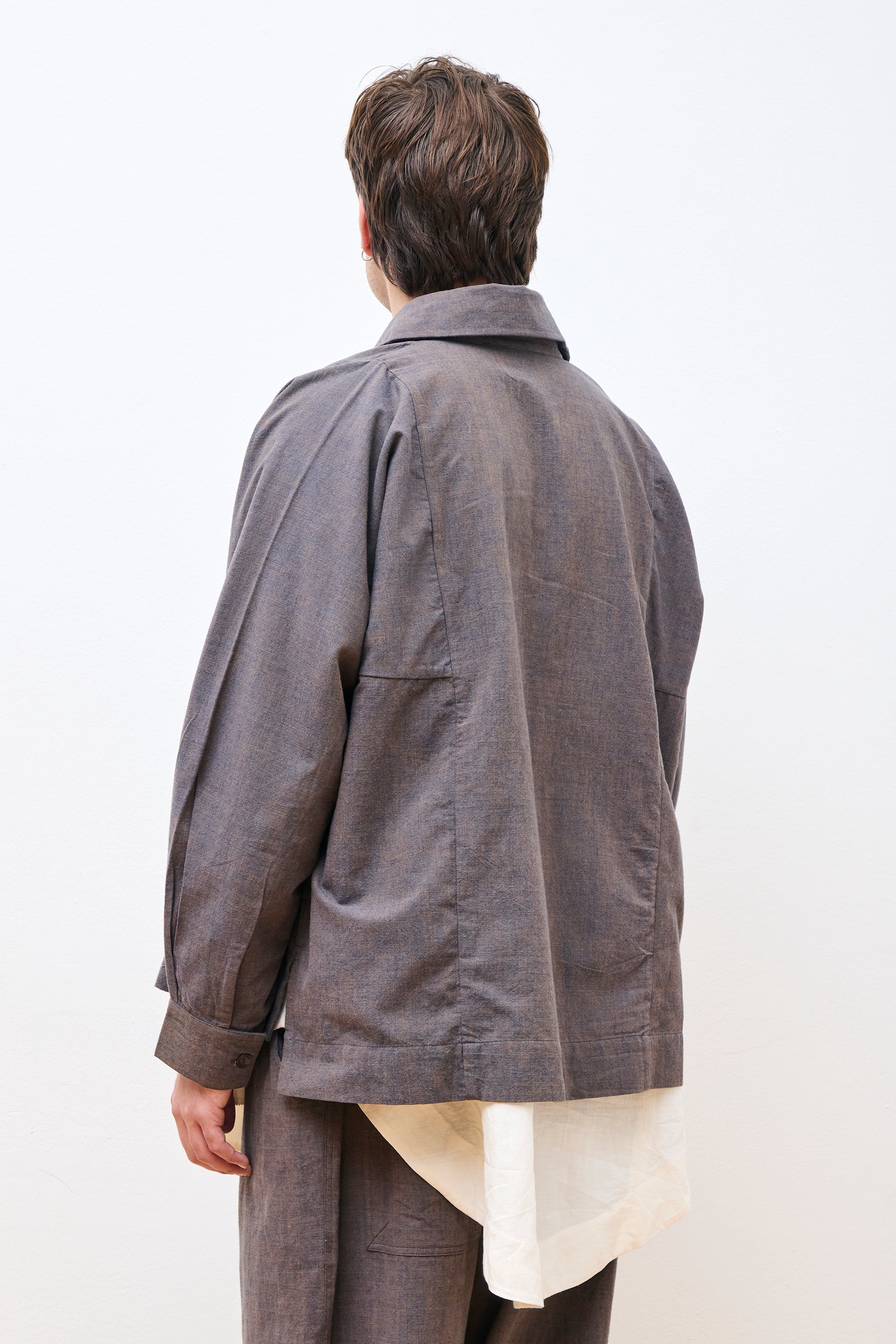 Farmer Jacket Persimmon & Indigo