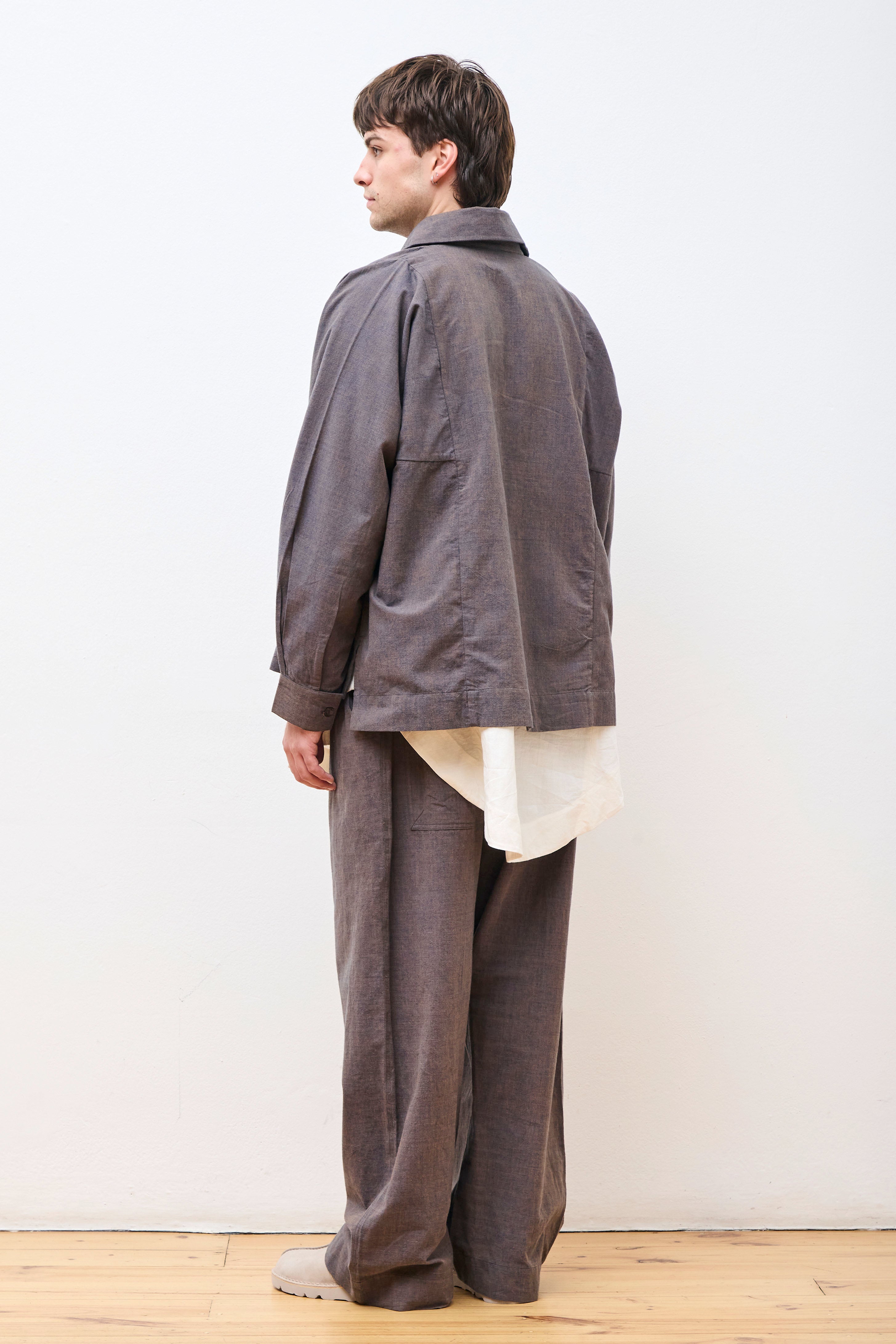 Farmer Jacket Persimmon & Indigo