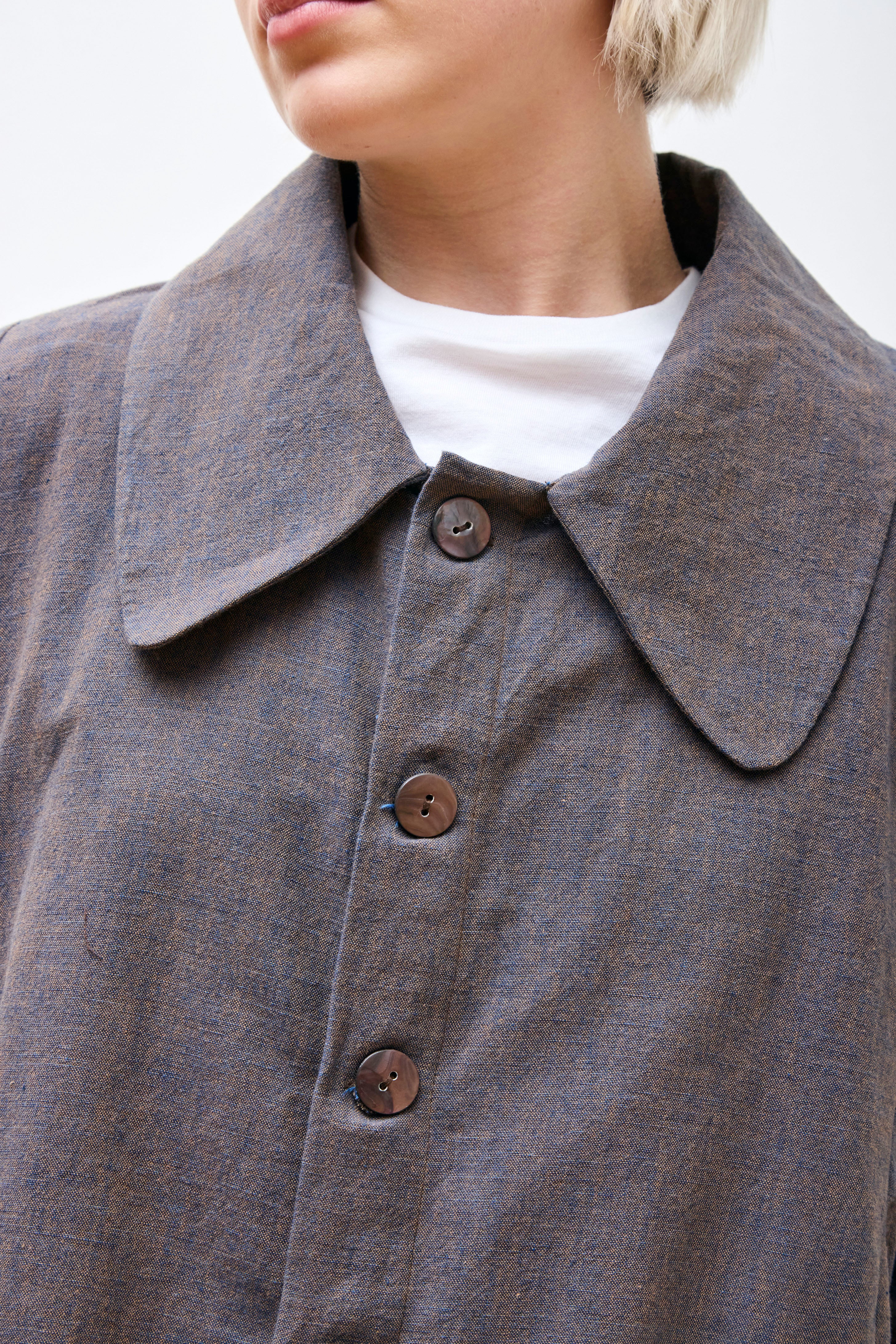 Farmer Jacket Persimmon & Indigo