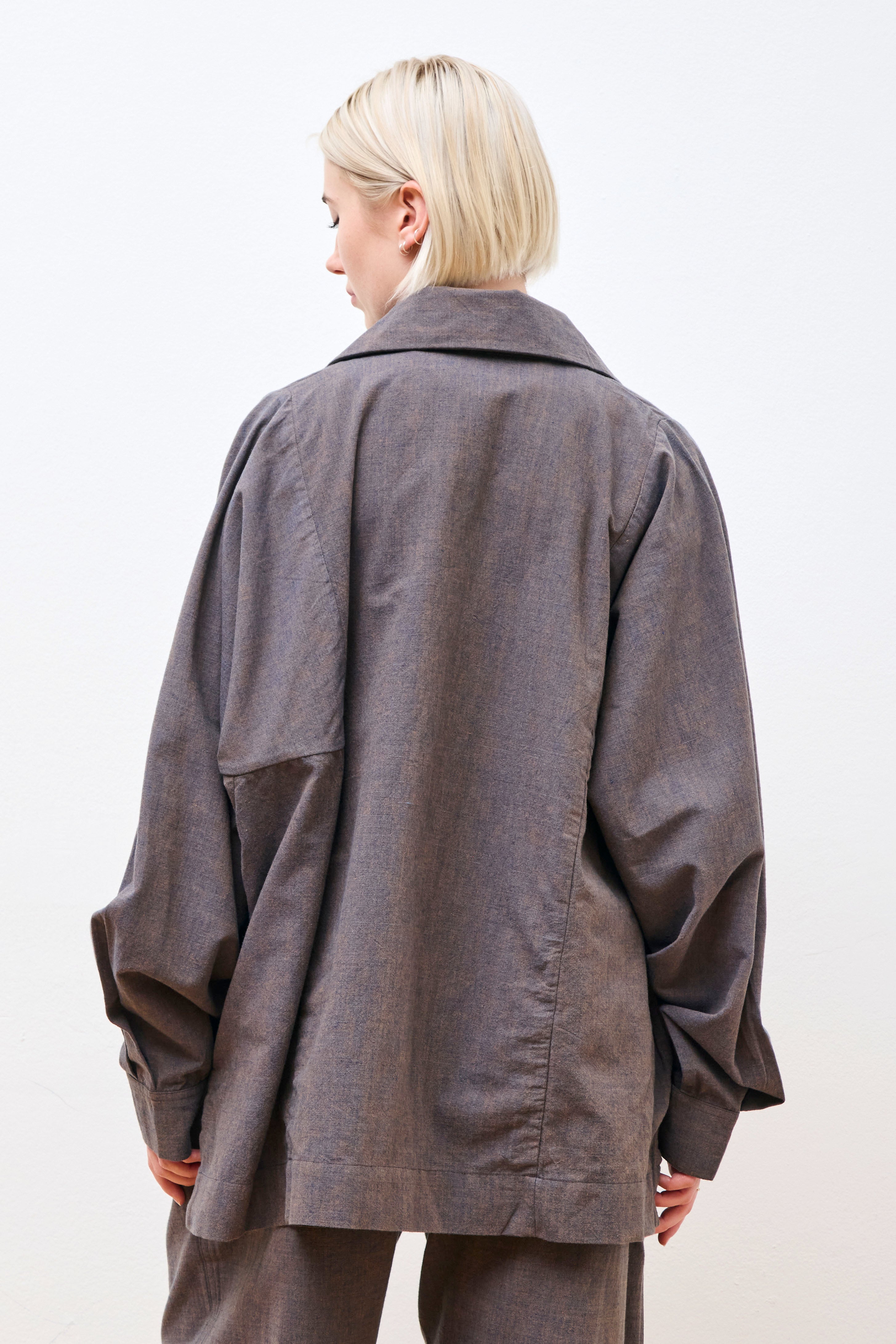 Farmer Jacket Persimmon & Indigo