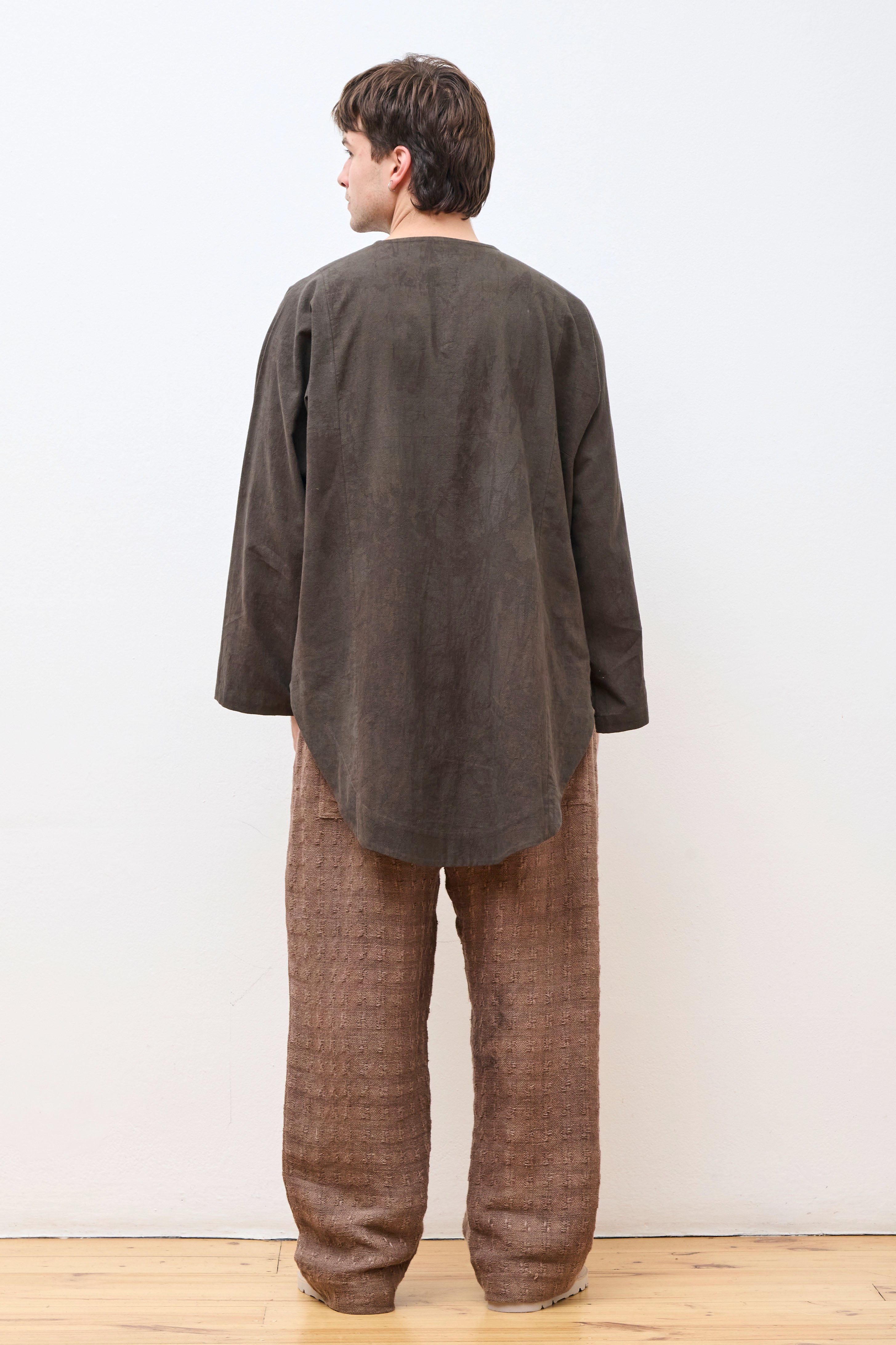 Fisherman Shirt Naturally Dyed Cotton