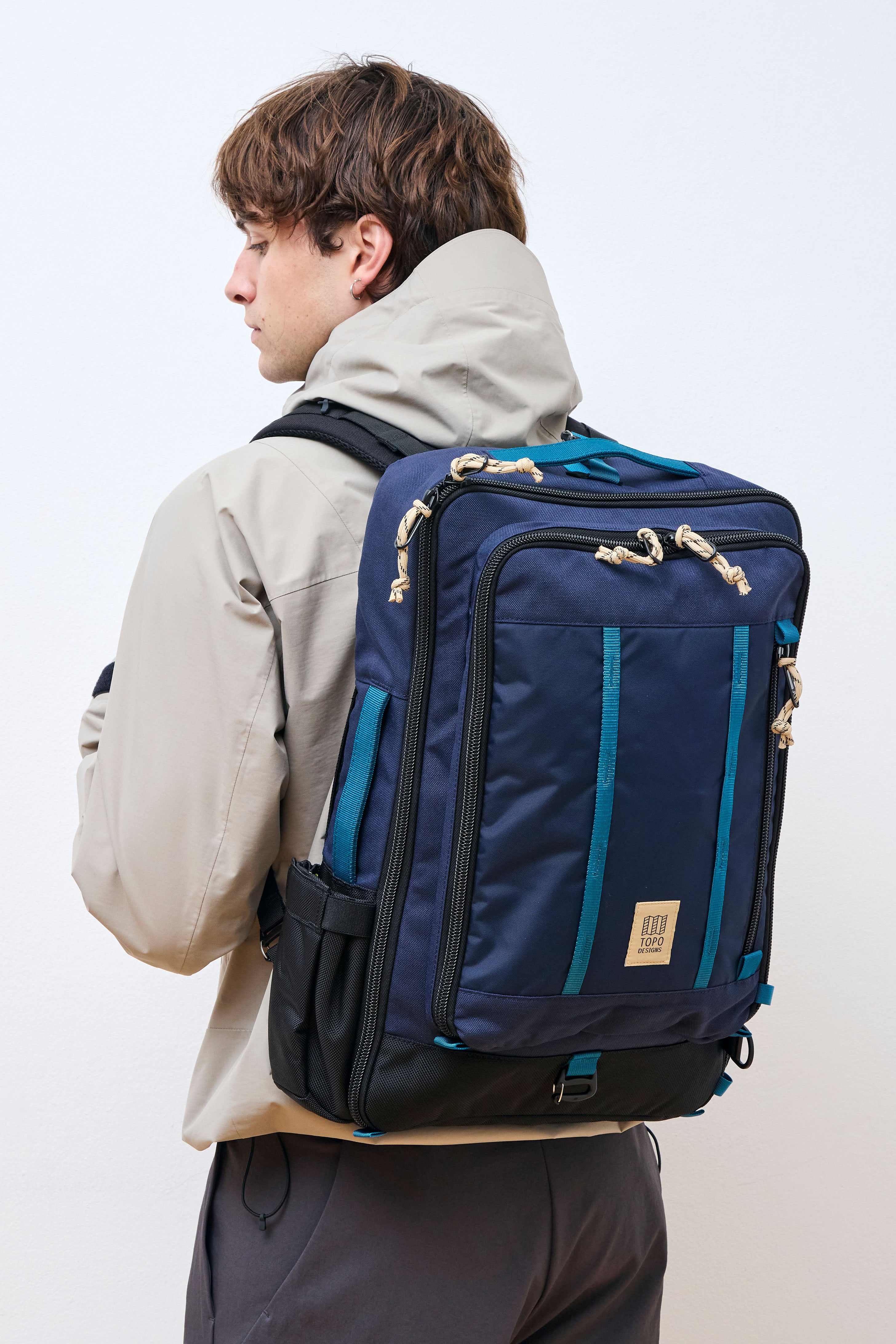 Global Travel Bag 30L  Navy/Sahara
