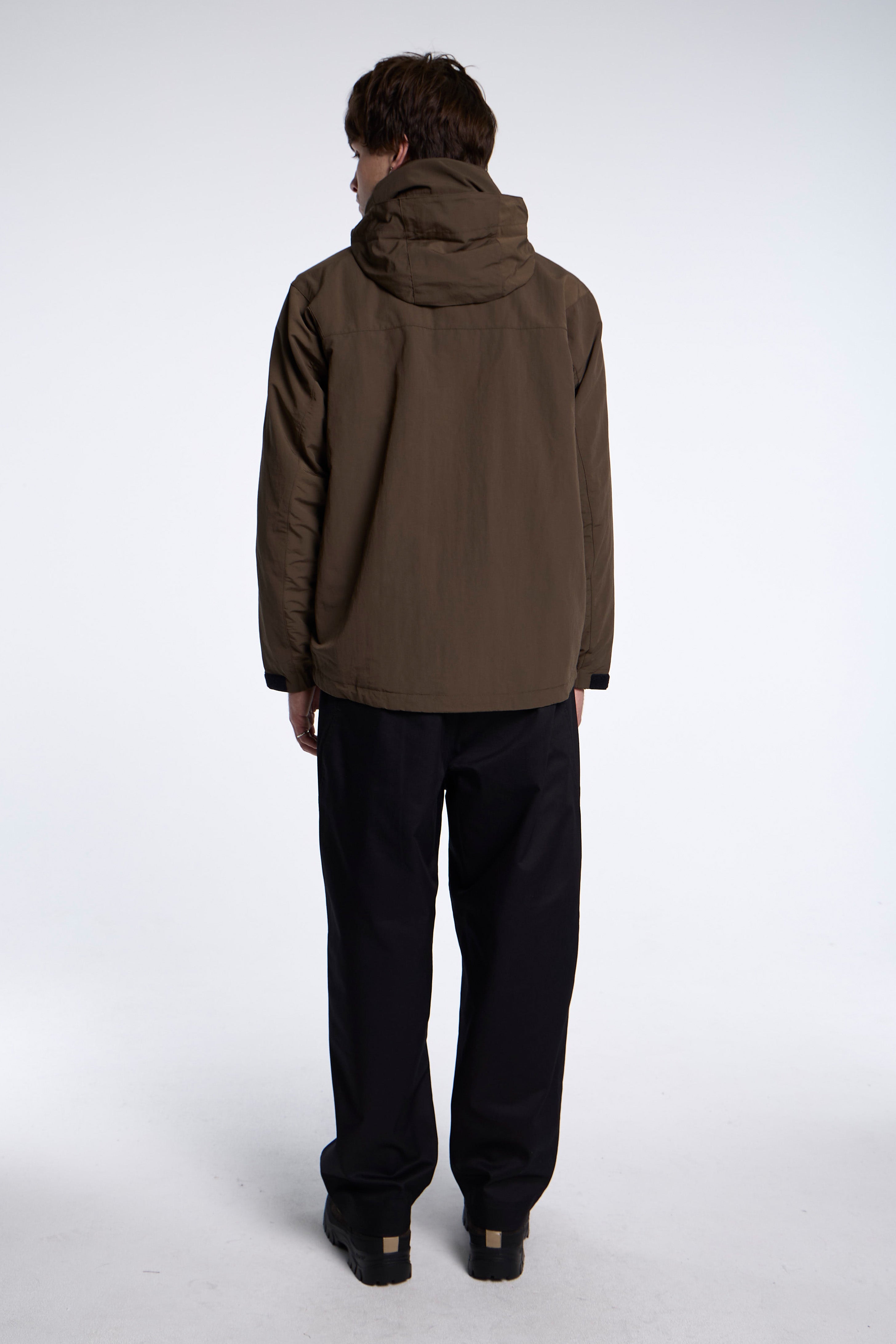 Dope Dyed Tussah Warmer Jacket Morel