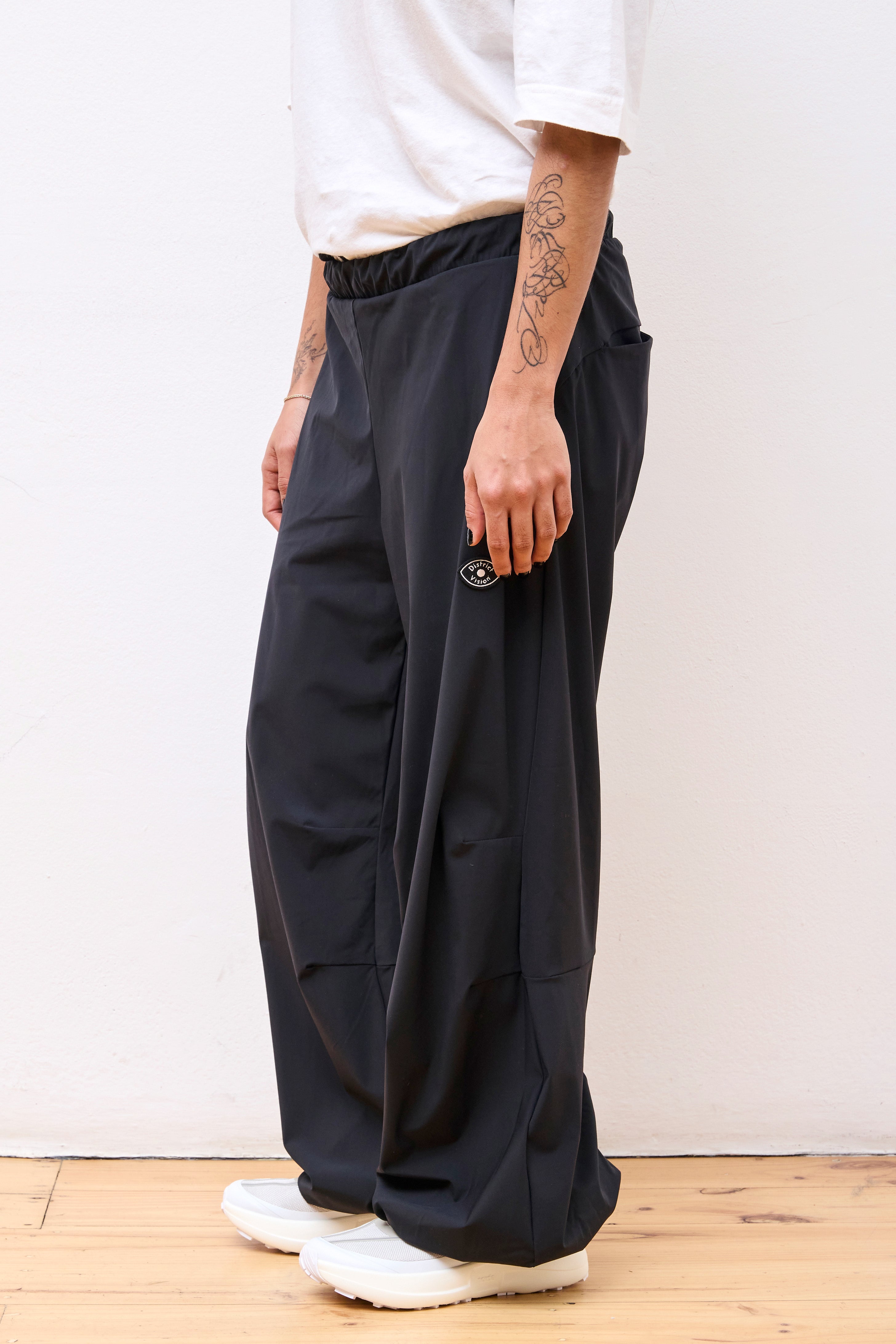 Baggy Warm Up Pant Black